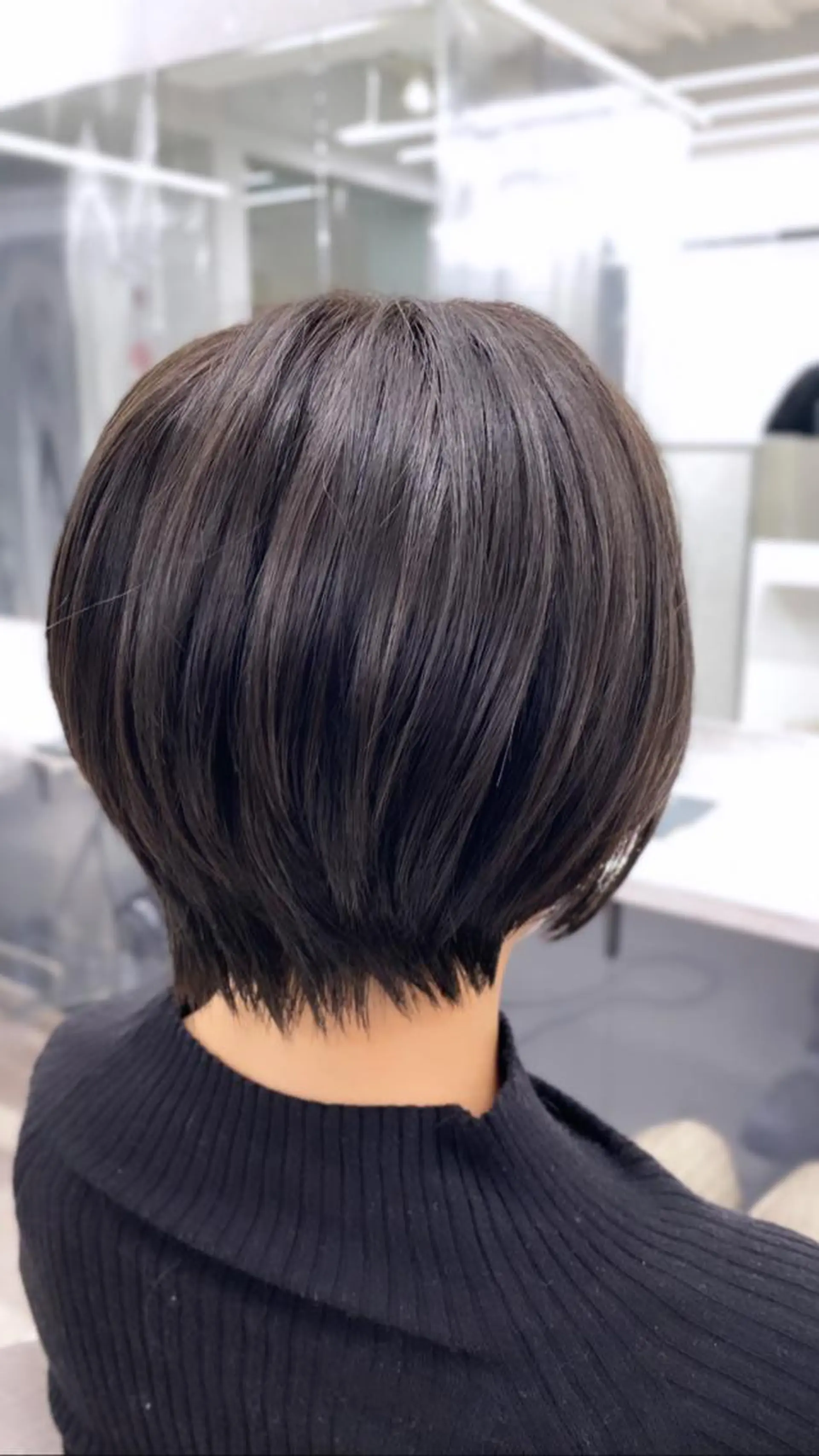 ショート レイヤーカット/ 髪質改善/羽柴りくのヘアスタイル