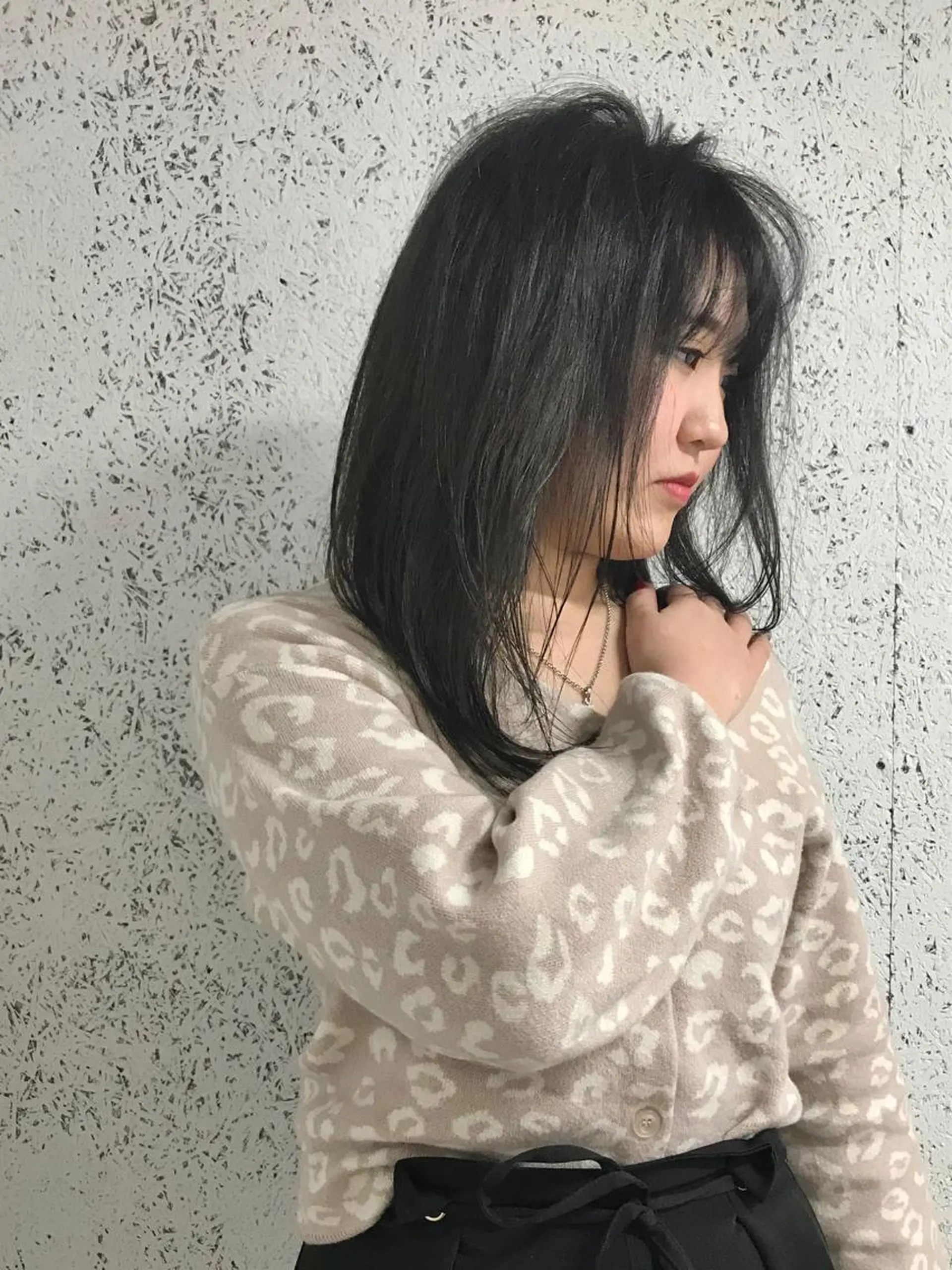 セミロング カラー KOOKI スティードトーキョーのヘアスタイル