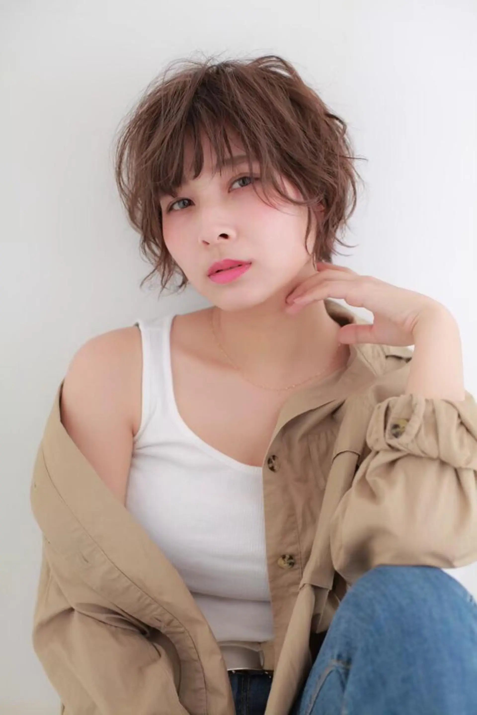 ショート 岸川 恭子のヘアスタイル