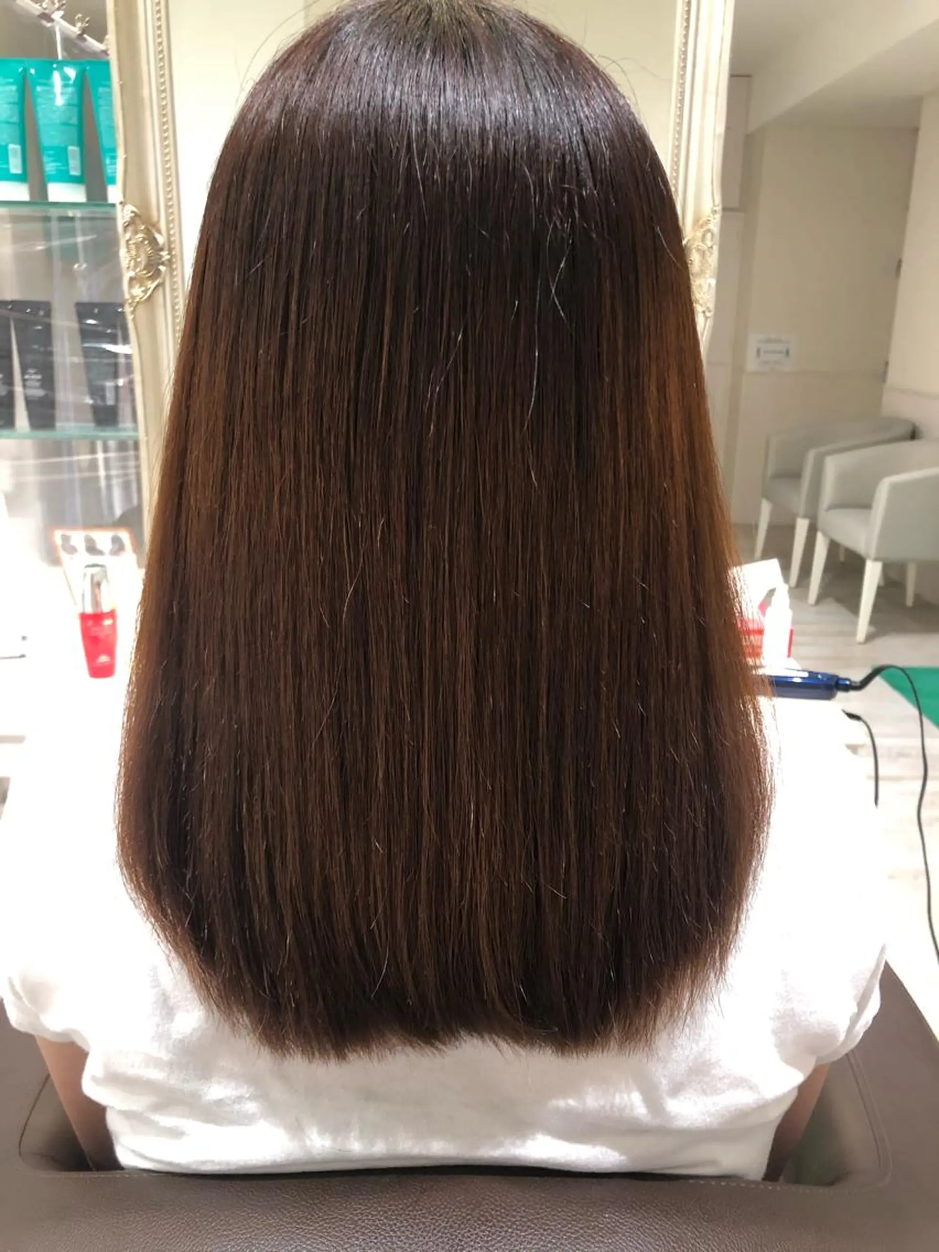 ロング 田中 瑞妃のヘアスタイル