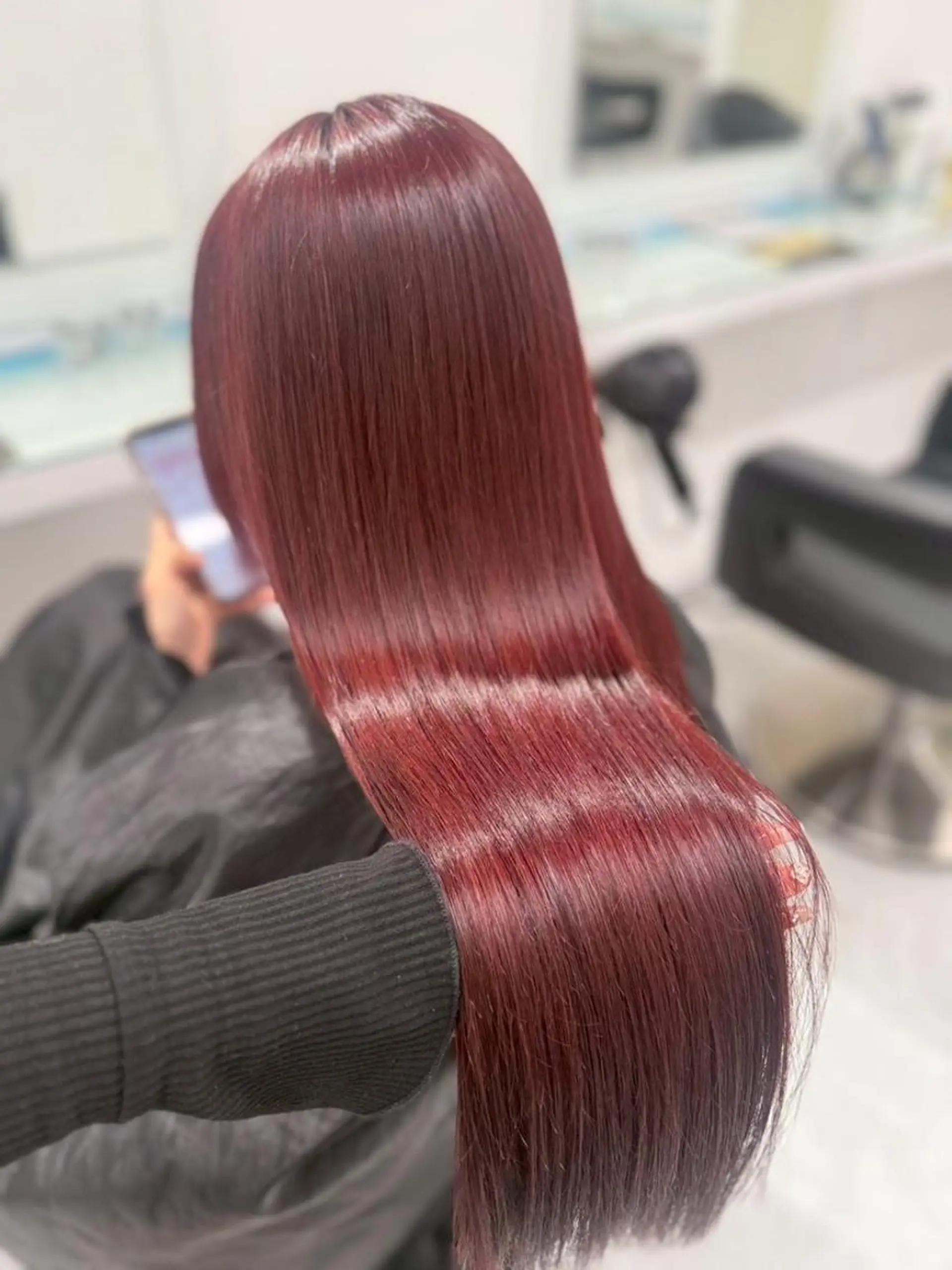 カラー ブリーチなし🥣🤍 ベージュ♡表参道のヘアスタイル