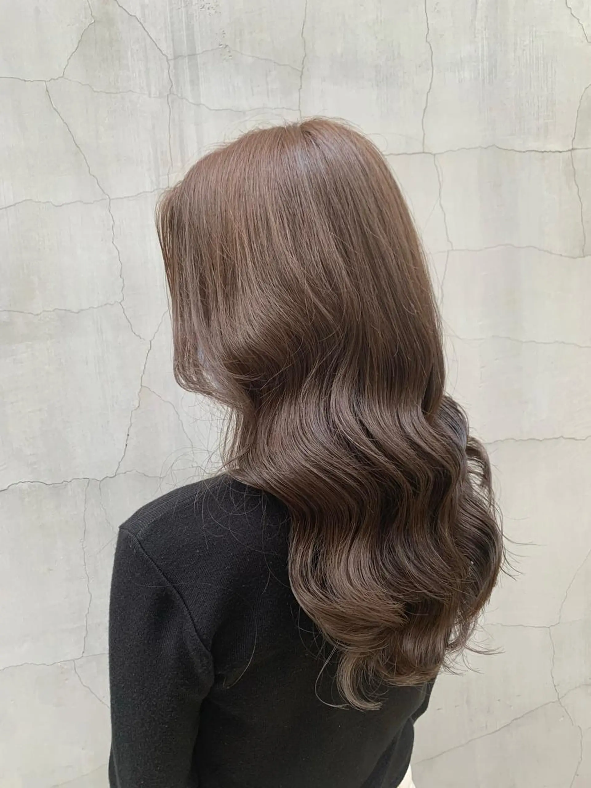 ロング 外国人風カラー 韓国風ヘア 深沢 秀のヘアスタイル