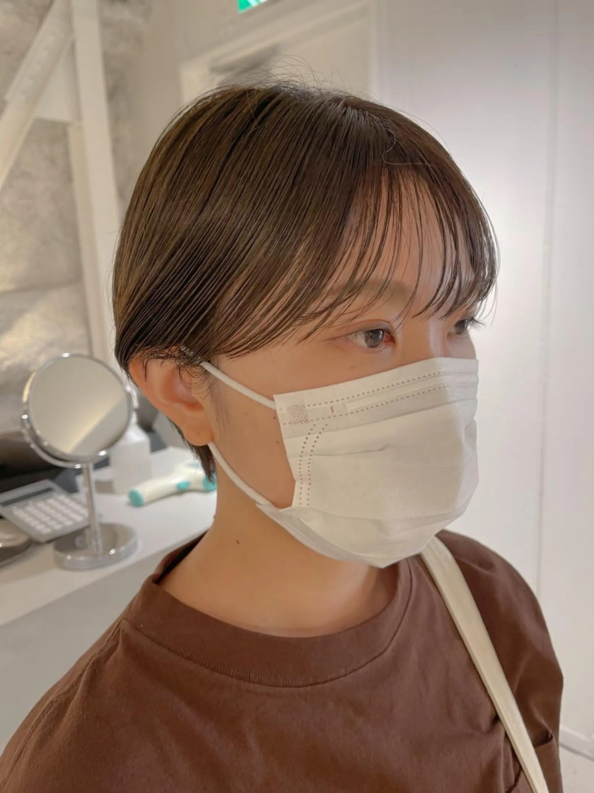 ショート カラー ショートヘア カット ヘアカラー トリートメント 川本 裕🌿のヘアスタイル