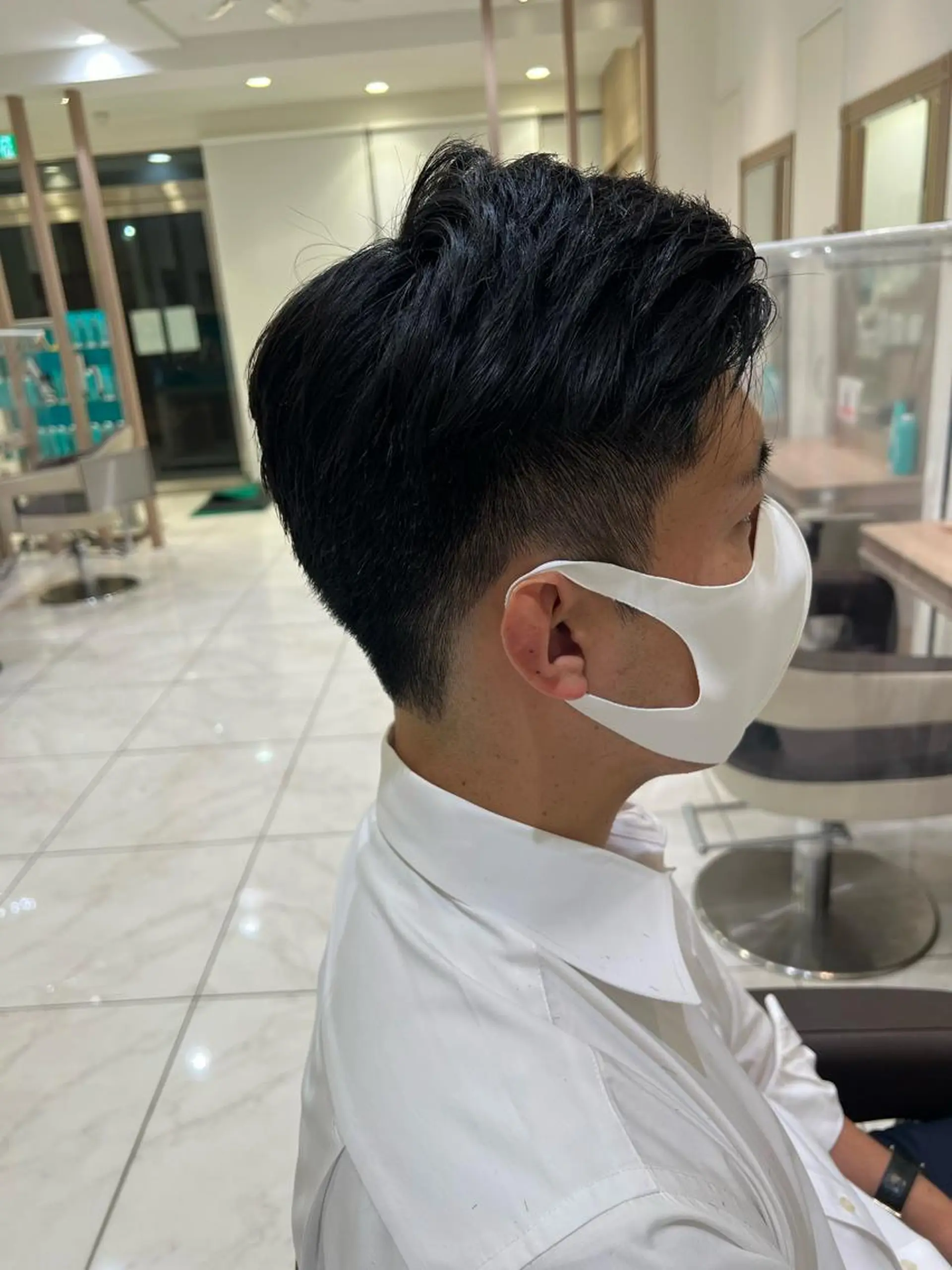 メンズ 顔周り/韓国レイヤー junkaのヘアスタイル