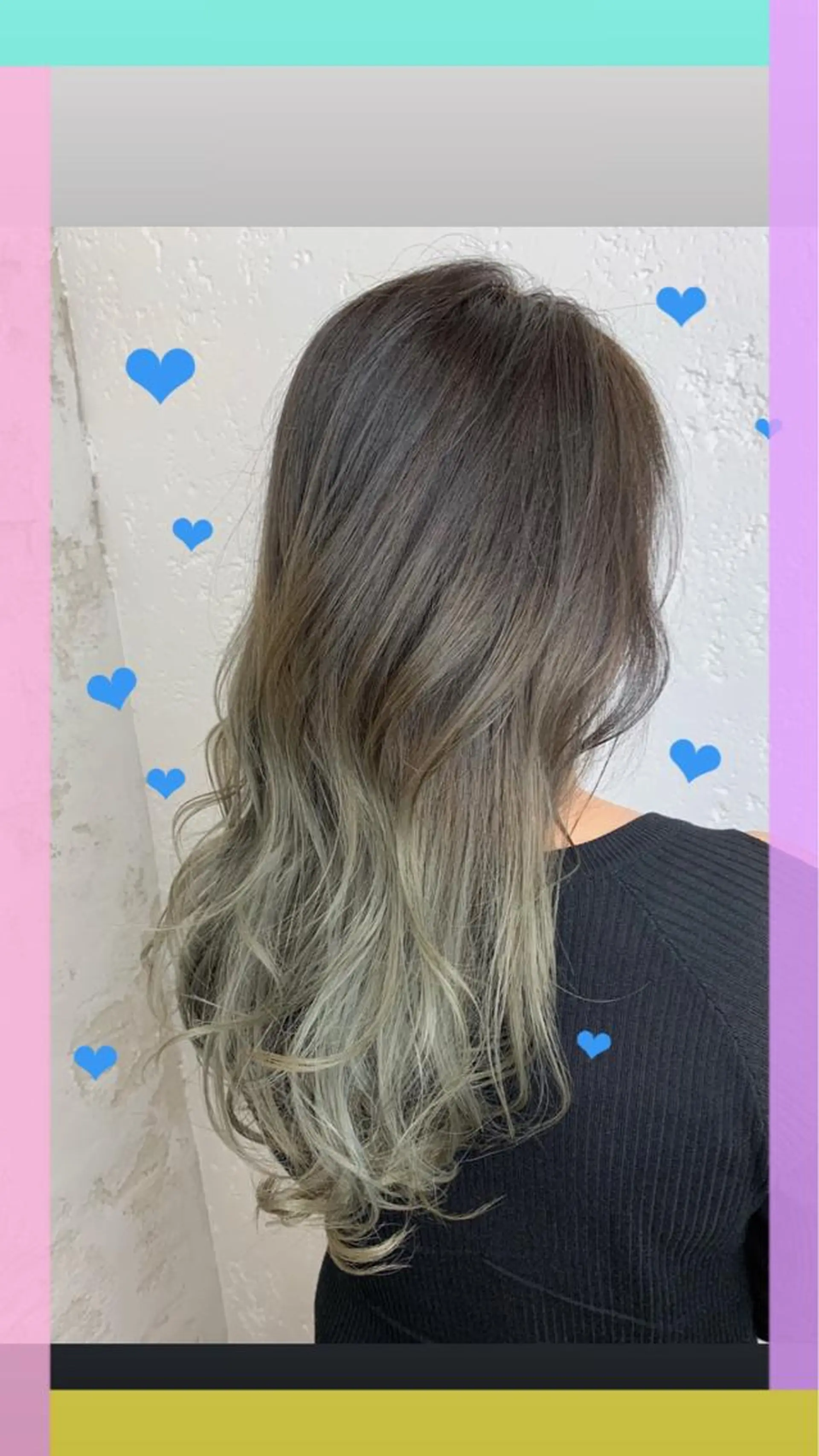 セミロング カラー カット ヘアカラー トリートメント 🌈ハイライトカラー 🌈naokoのヘアスタイル