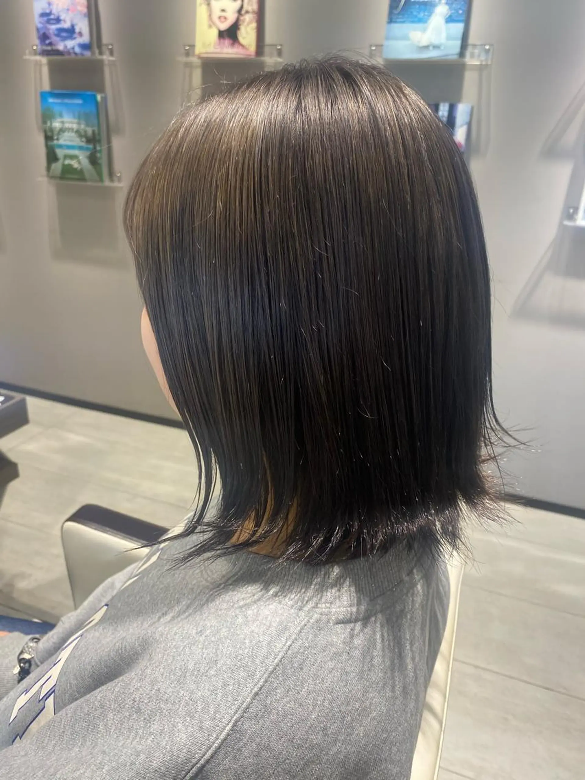 ミディアム カラー ヘアカラー トリートメント 宇田川 大輝のヘアスタイル