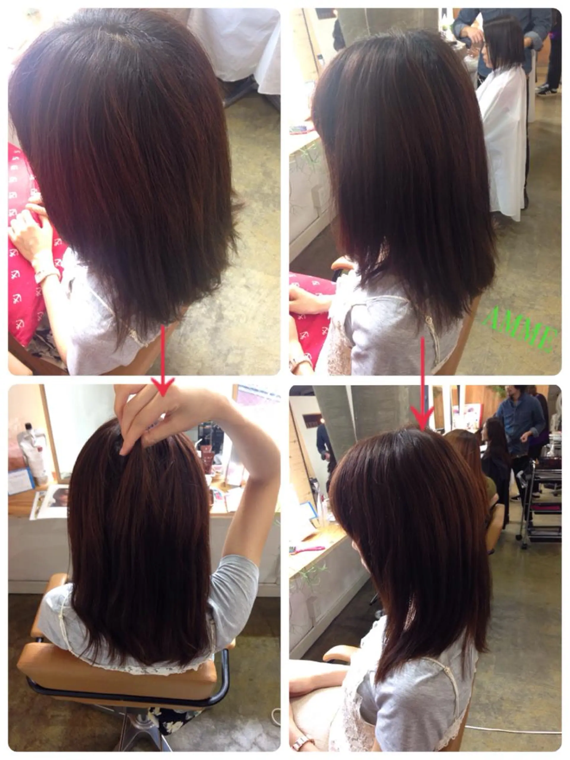 セミロング ロング カラー 💎髪質改善💎 デザイナーshinのヘアスタイル