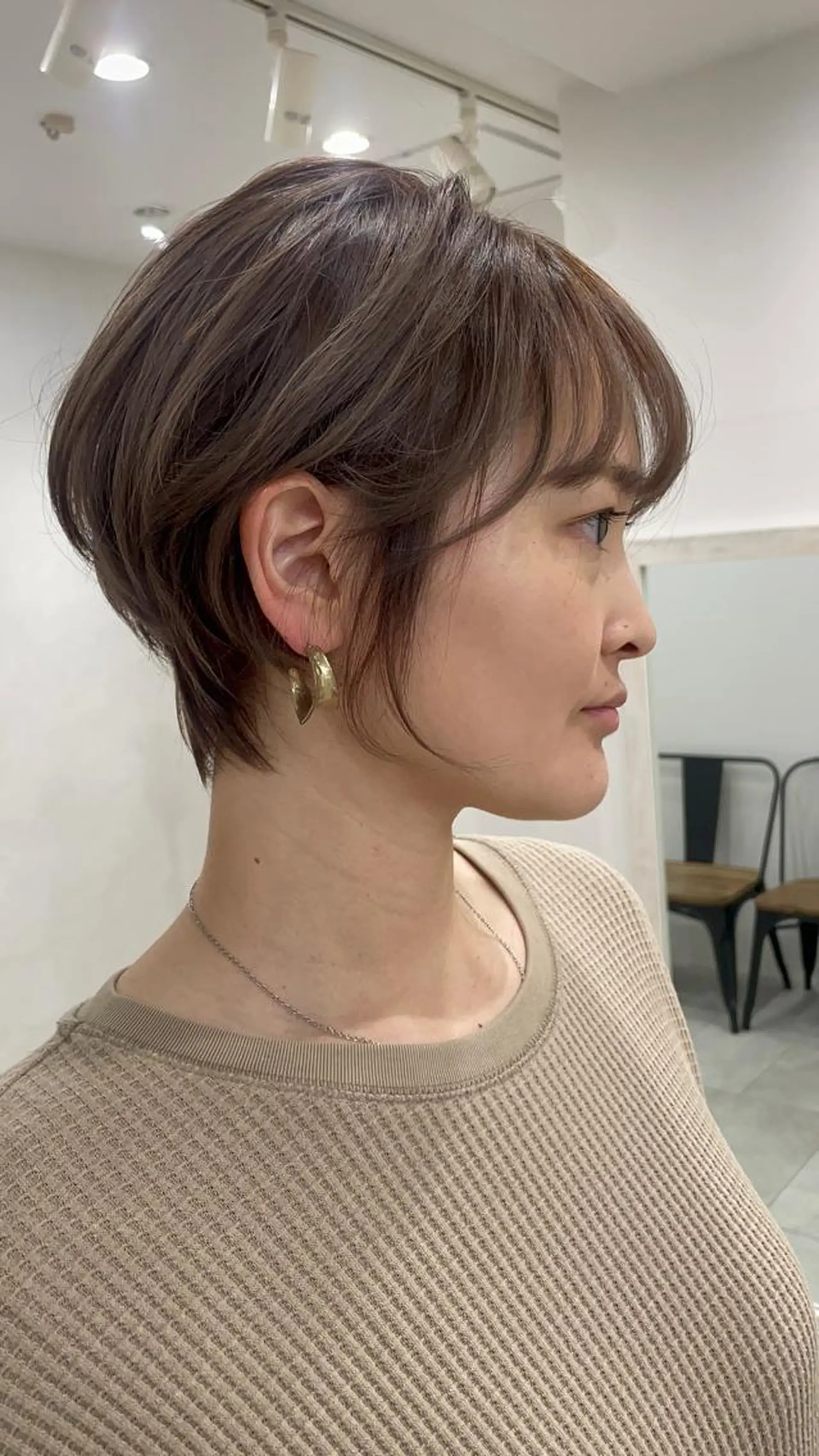 ショート カット パーマ 小山 一之のヘアスタイル