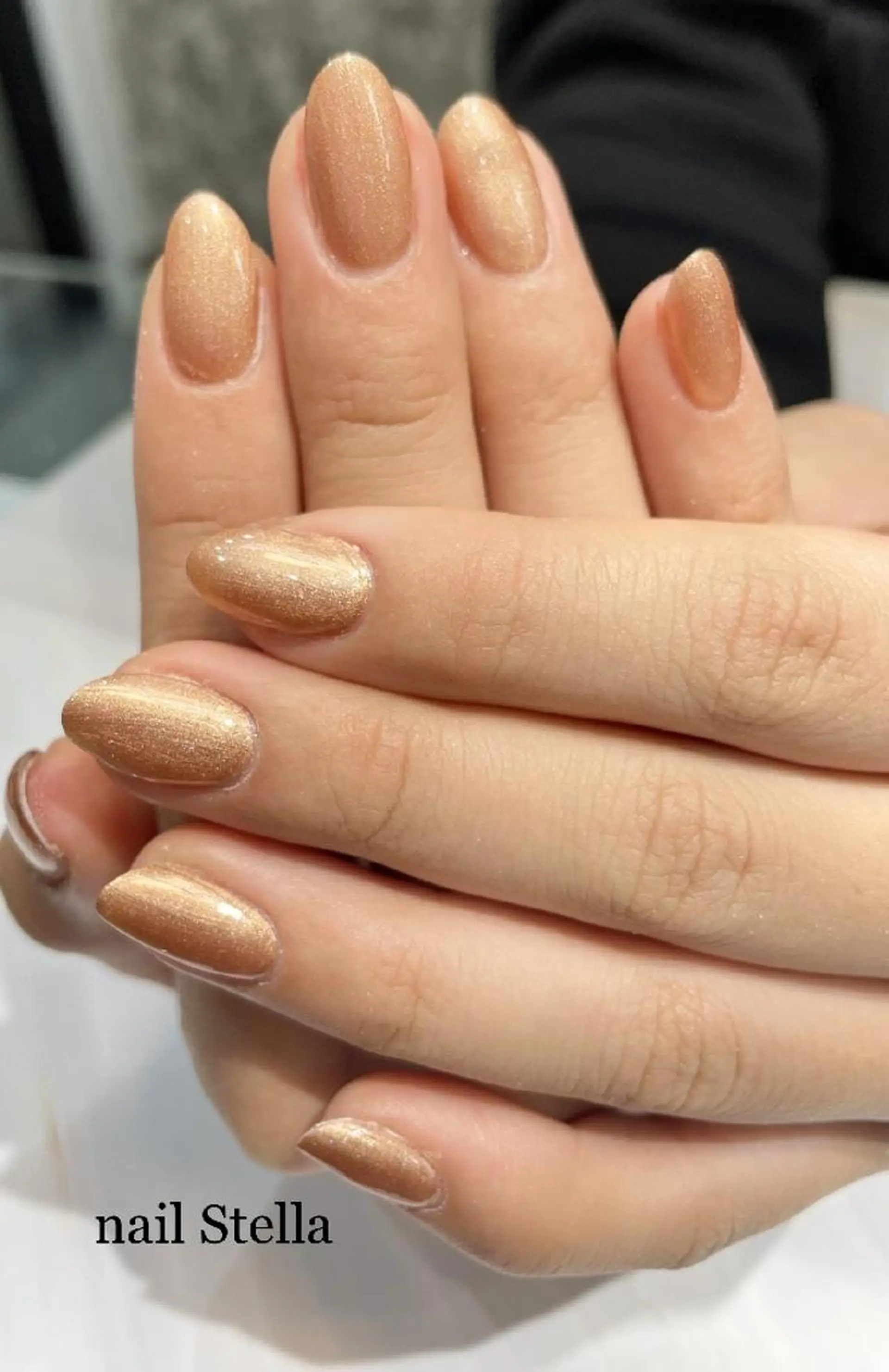 ミディアム ネイル カラー ワンカラーネイル ハンドネイル nailStella KOKOIST取扱店のネイルデザイン