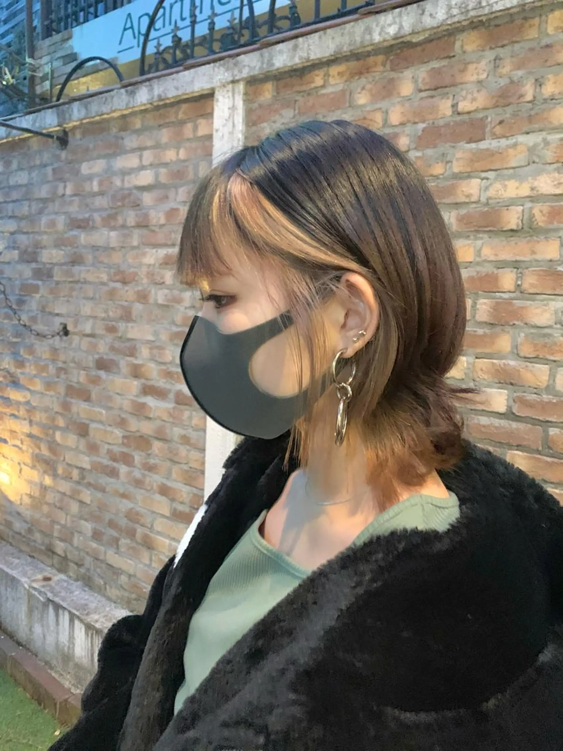 ミディアム 似合わせカラーの達人 ダブルカラー/森栄範のヘアスタイル