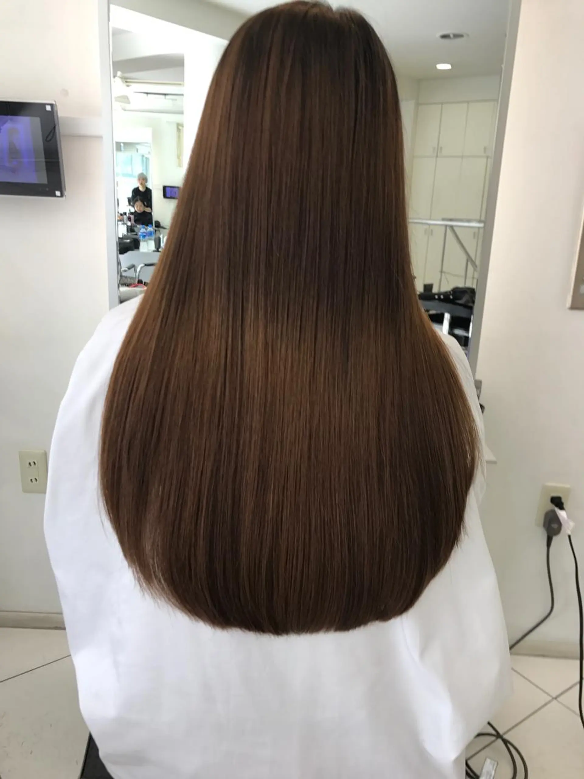 ロング 大石 さやかのヘアスタイル