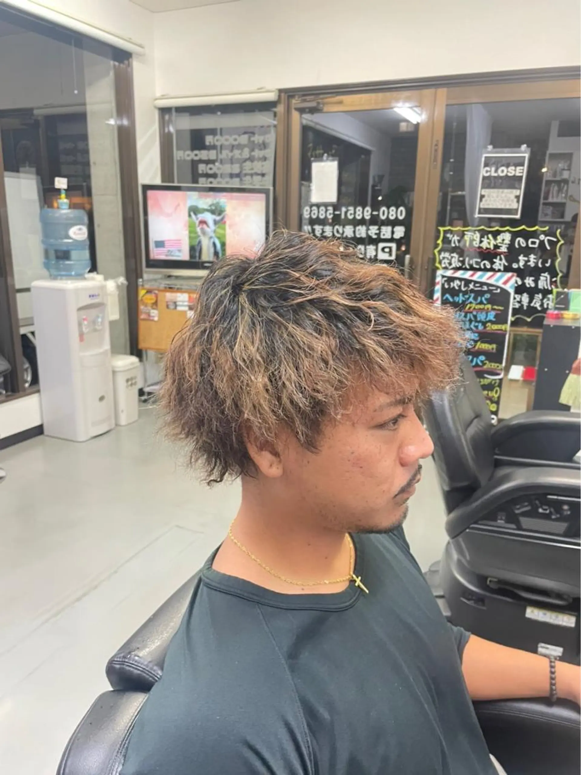 パーマ ツイストパーマ le.shoji ル，ショージのヘアスタイル