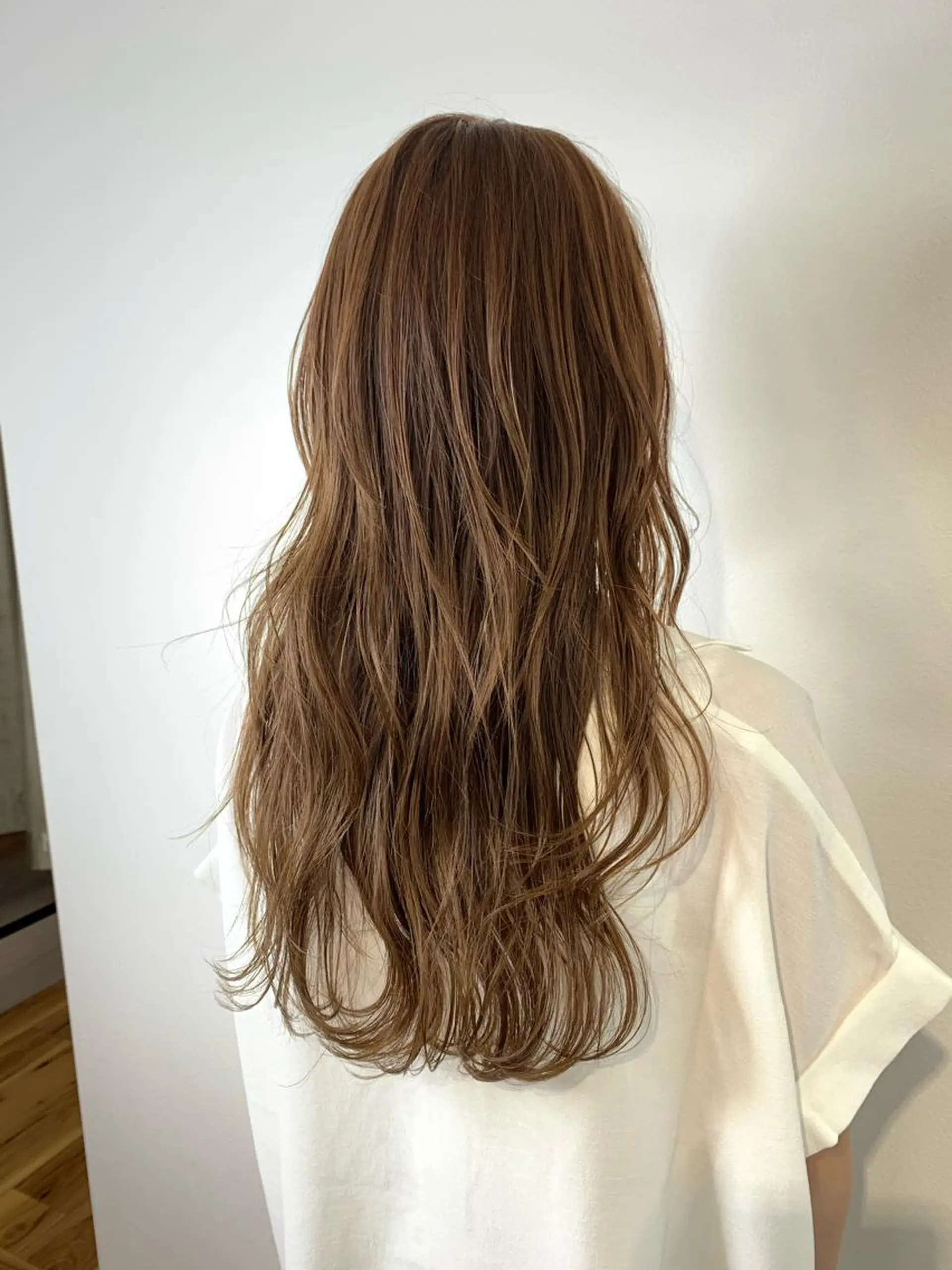 ロング カラー i'll 未空のヘアスタイル