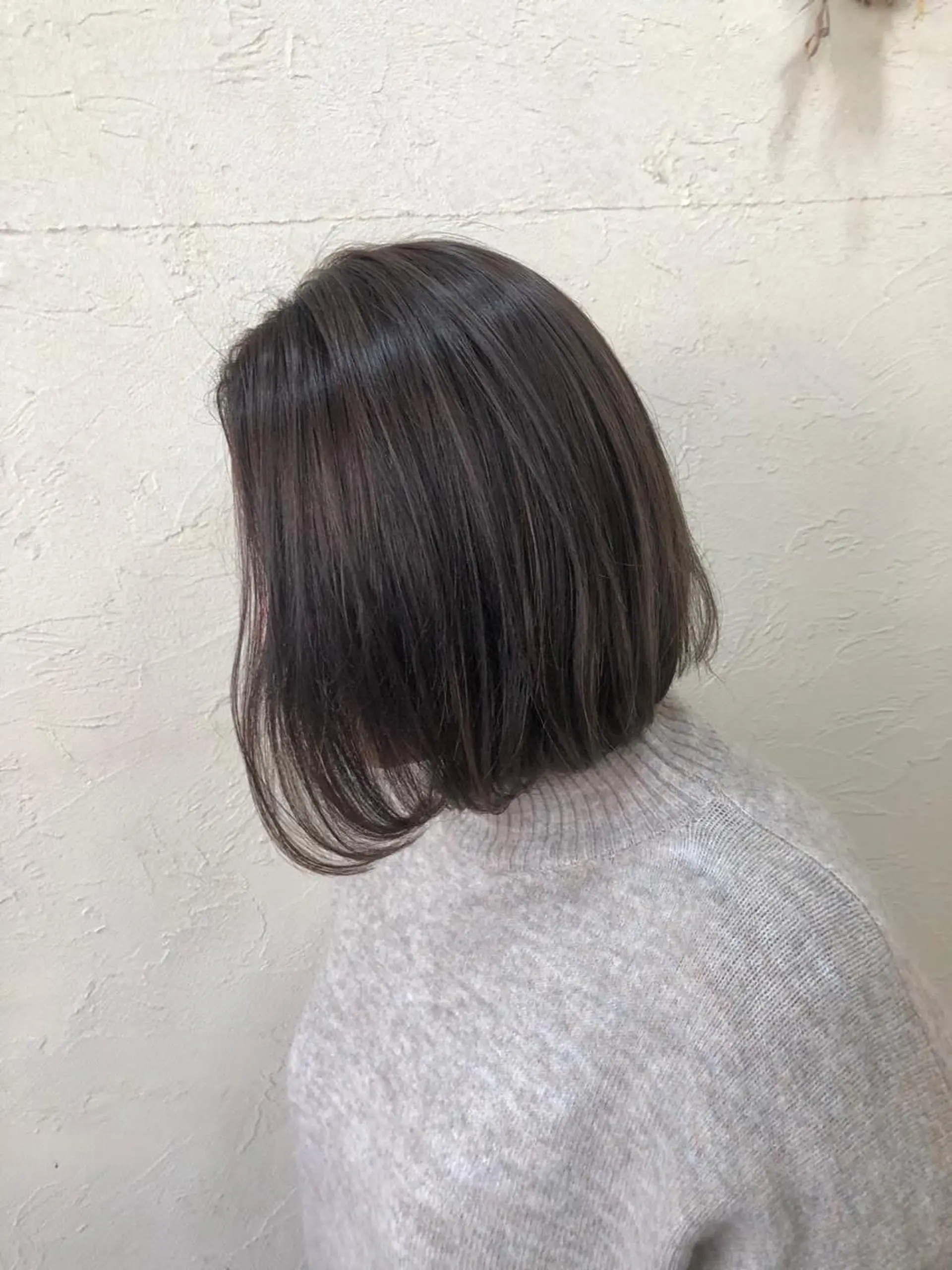 ショート カラー 透明感カラー パープルカラー カット ヘアカラー トリートメント ENIF ヤマグチアツコのヘアスタイル