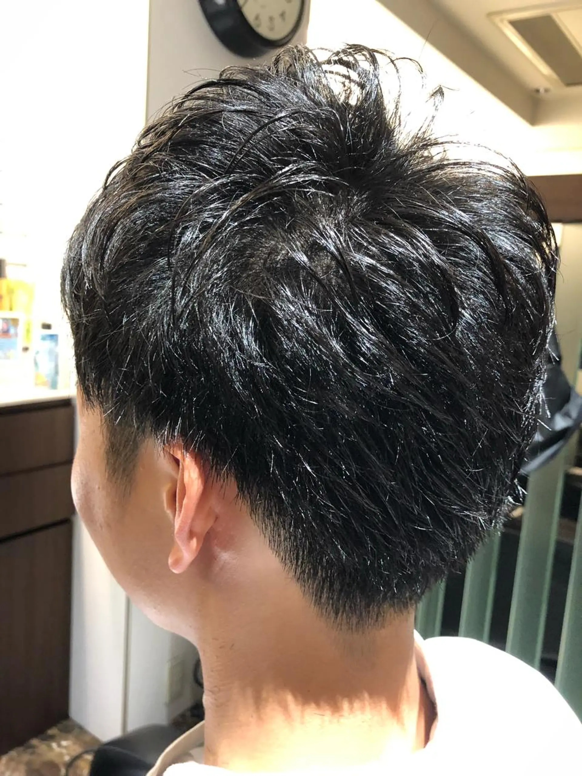 ショート カット パーマ NEXUS ZA FIRST 銀座所属・岡崎 隆晟のヘアスタイル