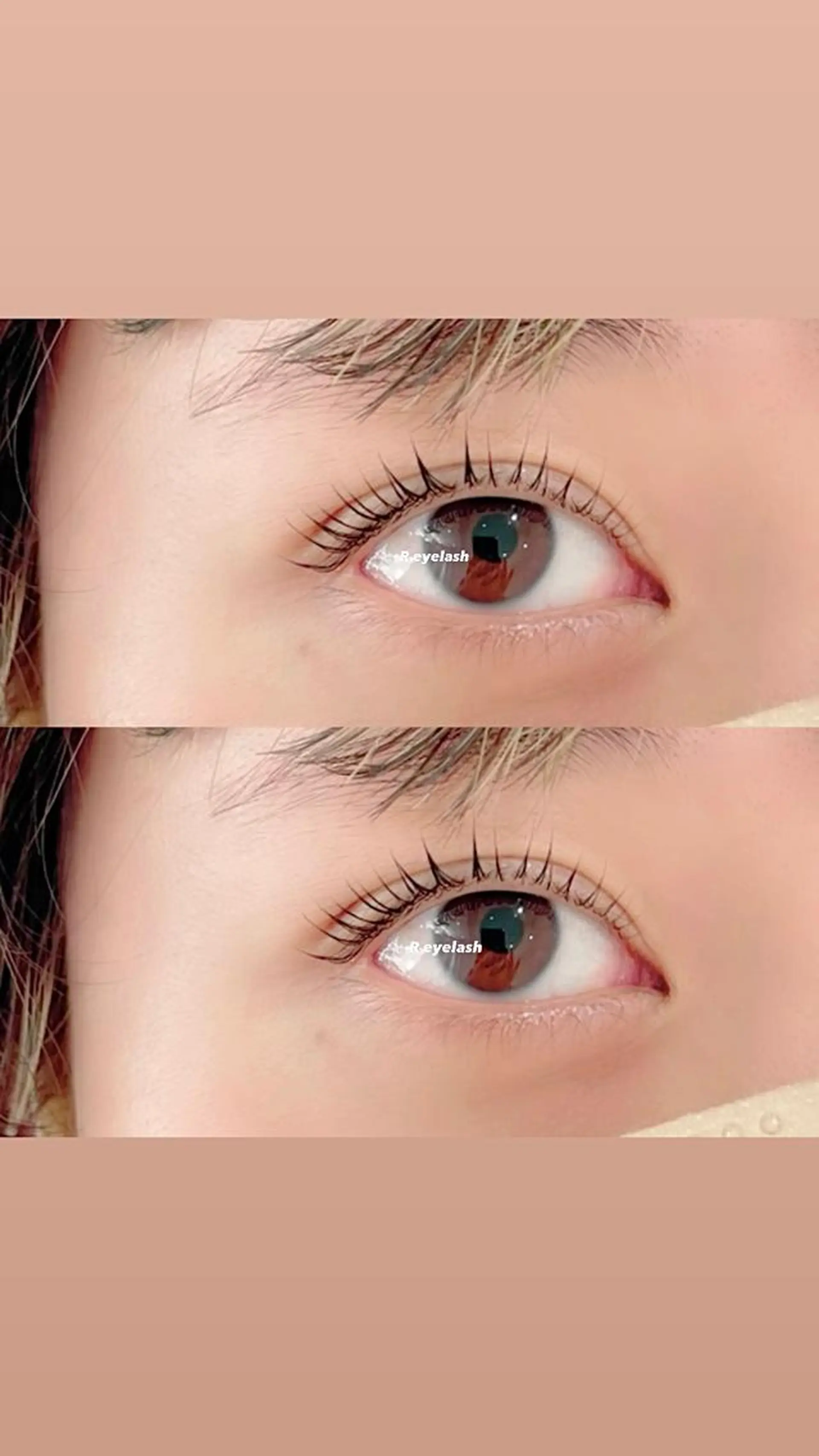 セミロング カラー パーマ ヘアアレンジ メンズ キッズ ネイル マツエク・マツパ アイブロウ 𝑹 eyelashのマツエク・マツパデザイン