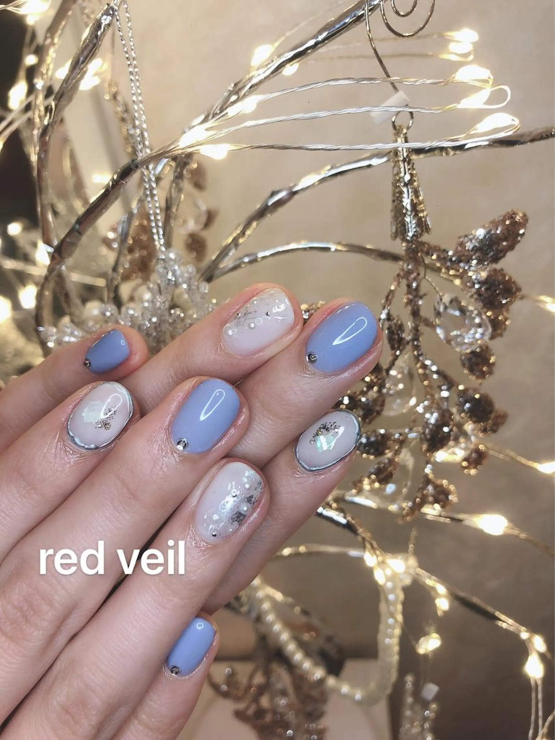 ショート ネイル 長さ出し専門 nynaのネイルデザイン