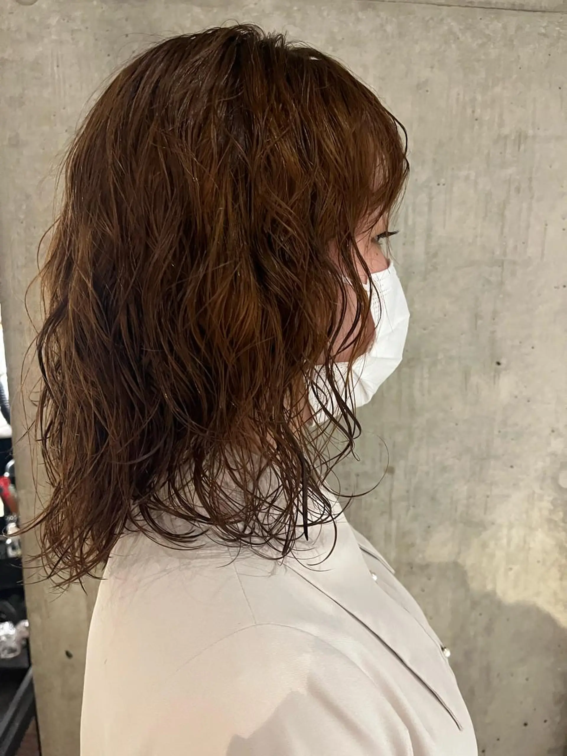 パーマ china/ボブ /似合わせカラーのヘアスタイル