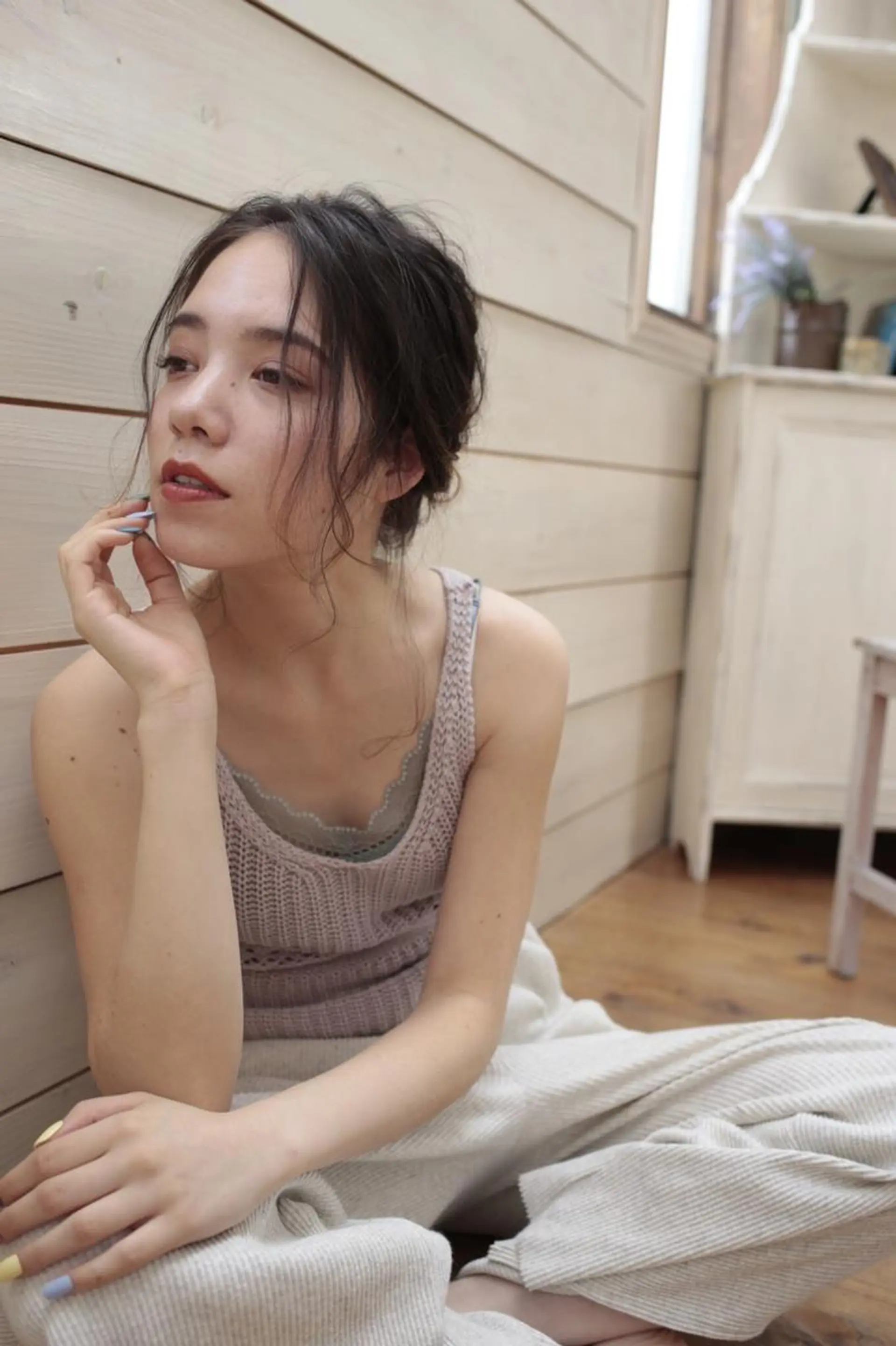 ミディアム 宮内 真乃のヘアスタイル