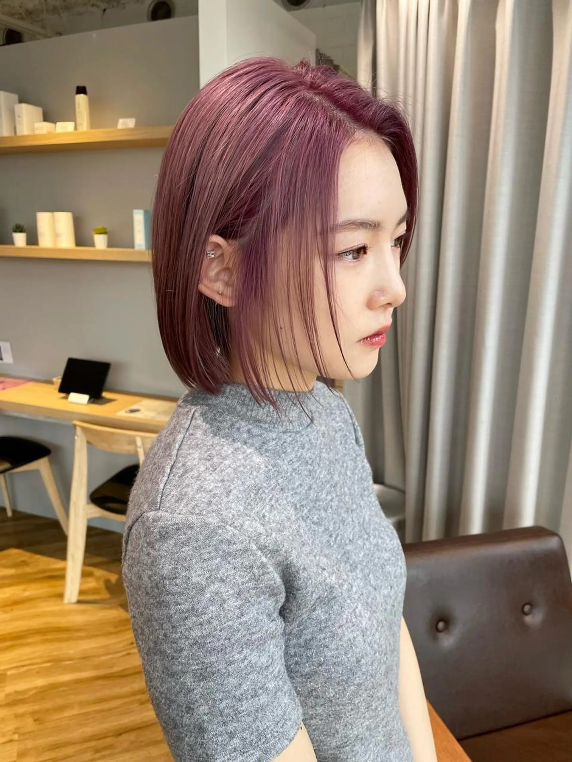 ショート カラー 杉村 未来のヘアスタイル