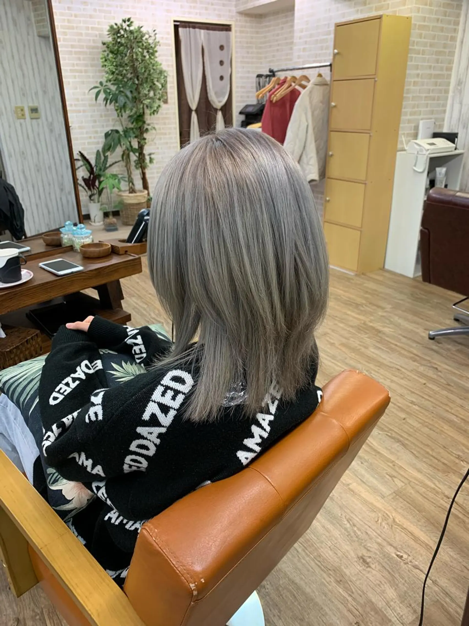 ミディアム 【清瀬】パサツキ 広がり改善川合剛史のヘアスタイル