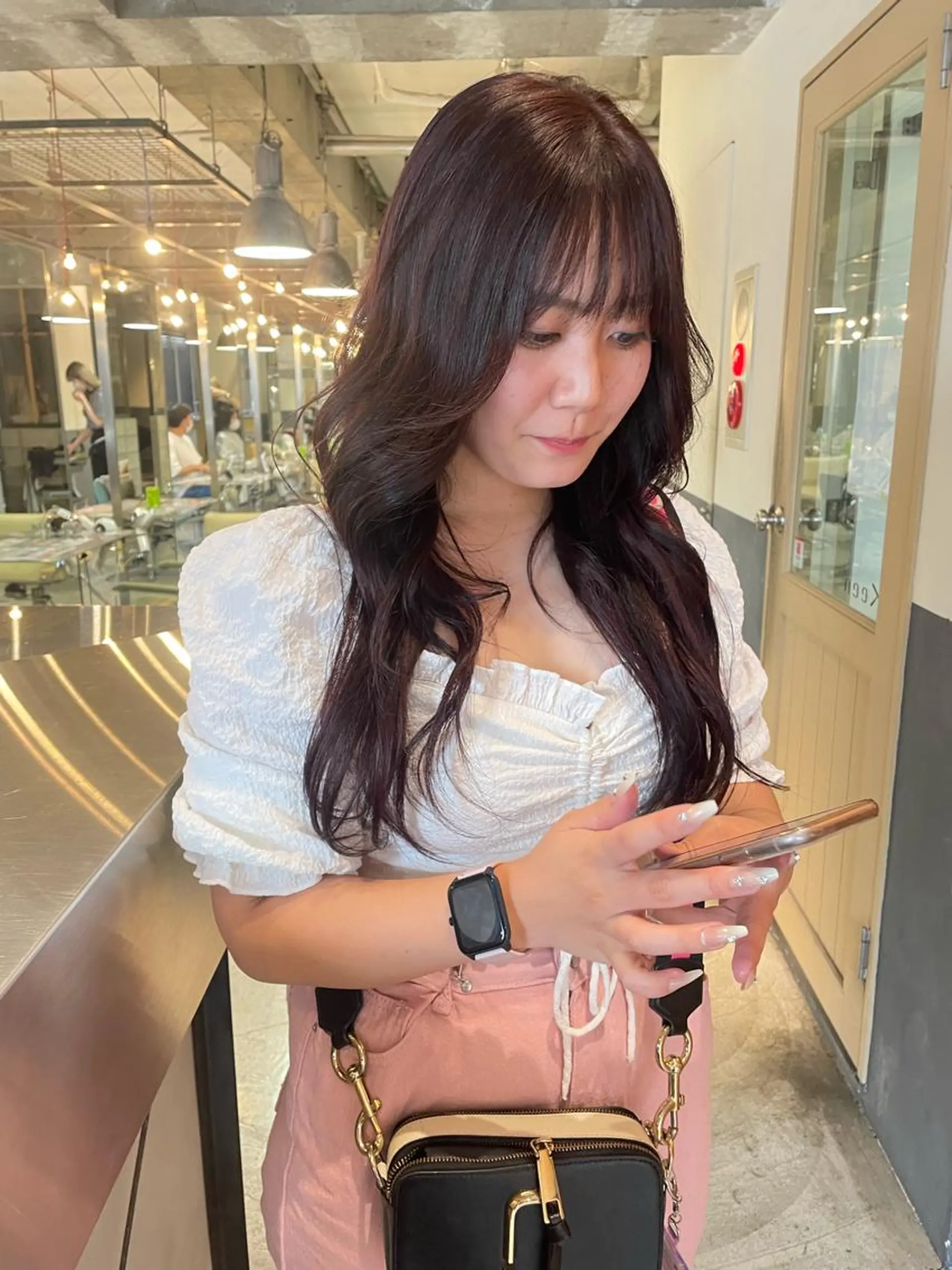 ロング カラー 海外レイヤー /NAGISAのヘアスタイル