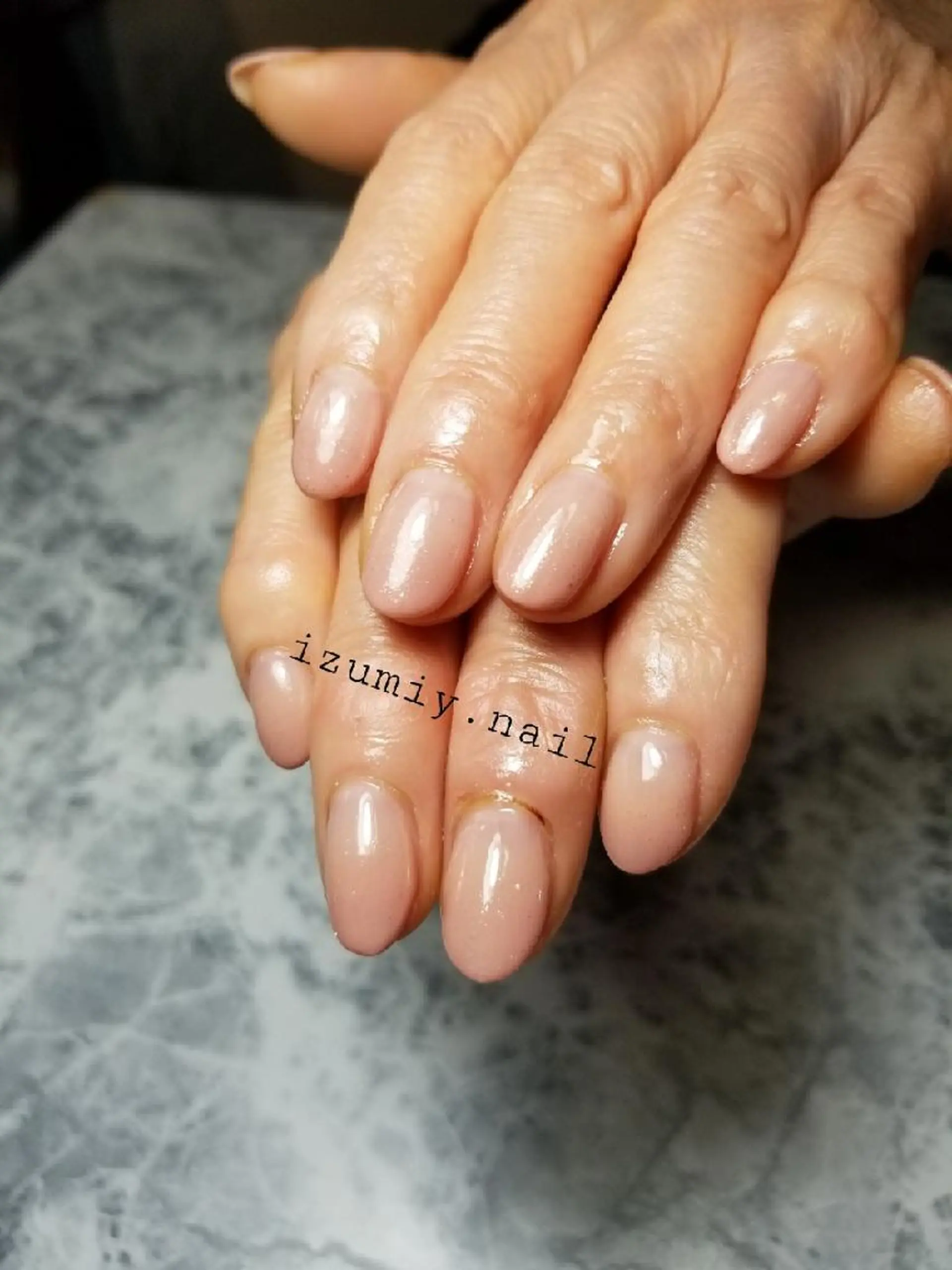 ネイル グラデーション シンプルネイル izumiynail いずみのネイルデザイン