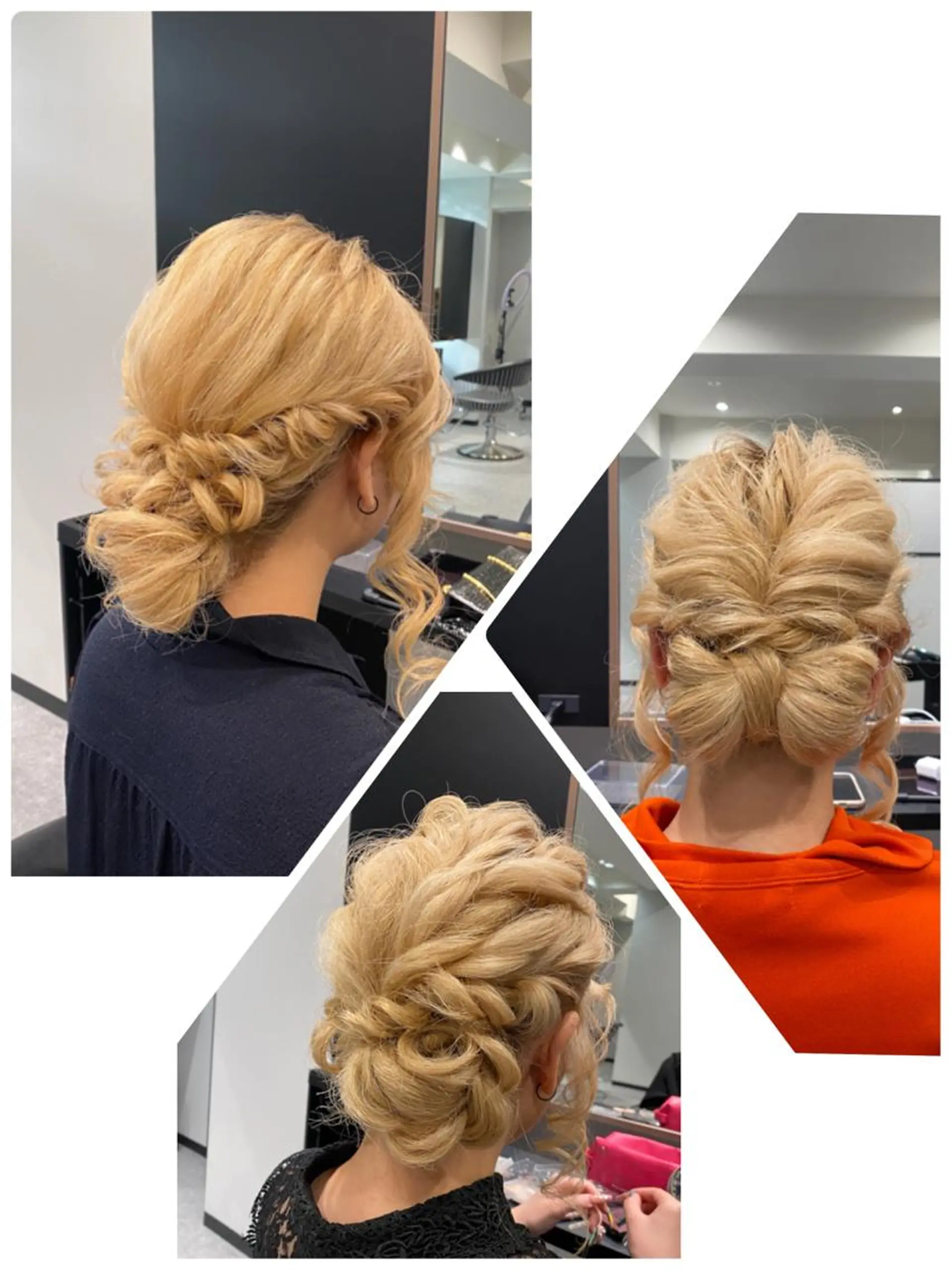 ヘアアレンジ ハーフアップ 大上 真奈未のヘアスタイル