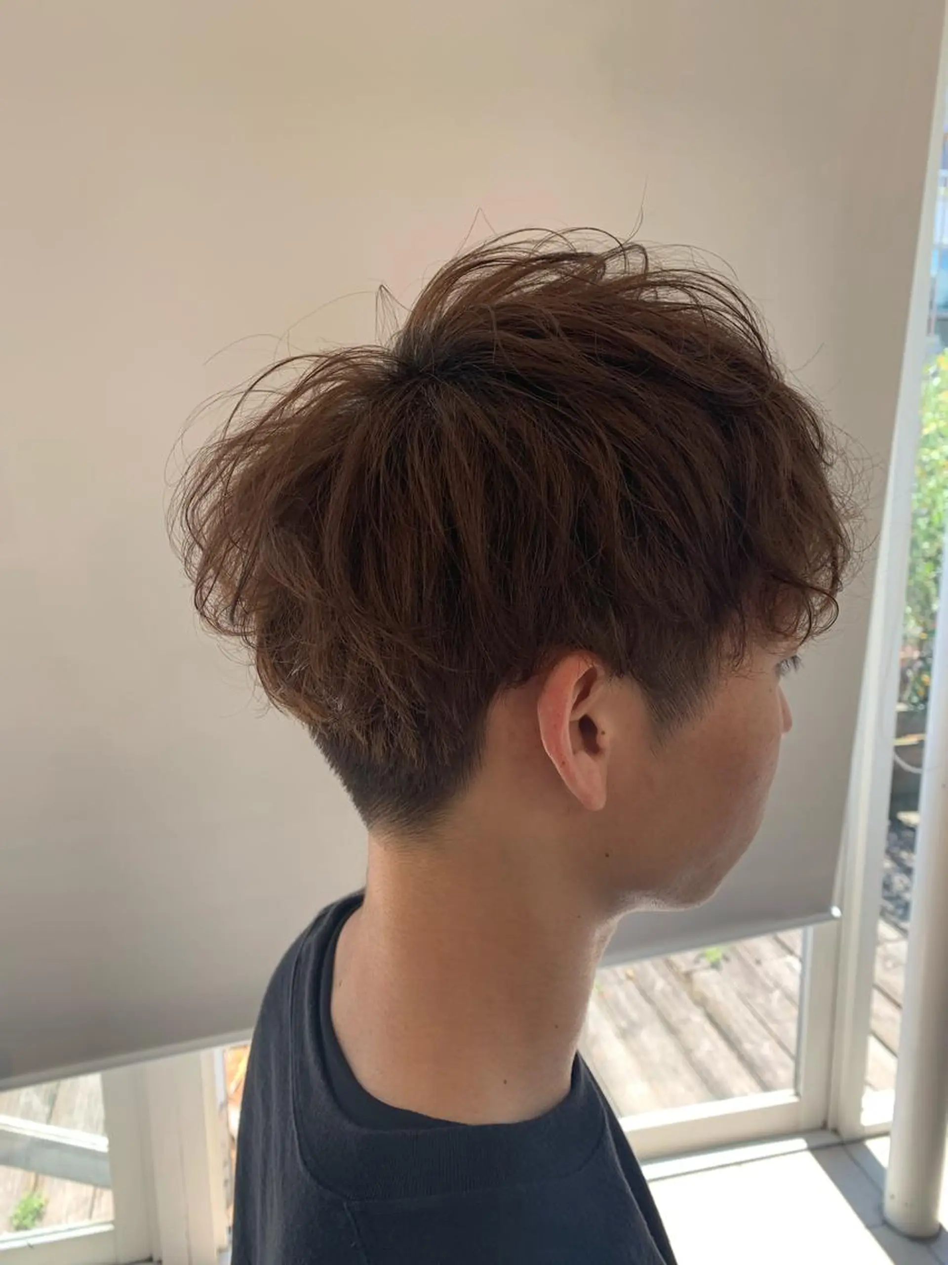 ミディアム カラー パーマ ヘアアレンジ 加藤 綾華のヘアスタイル