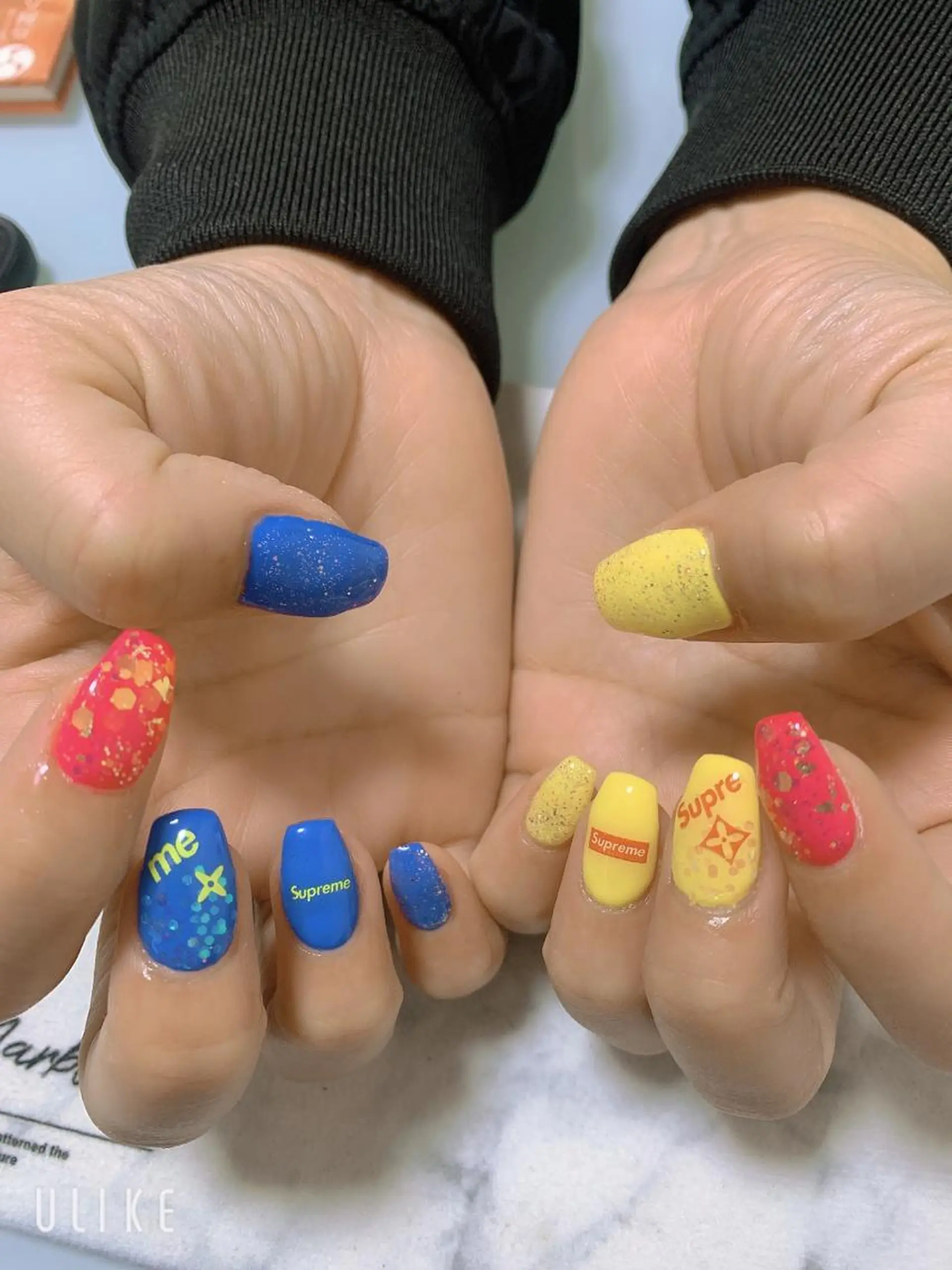 ネイル 🌙🫧CHARME (RUKA)🦋🫧のネイルデザイン