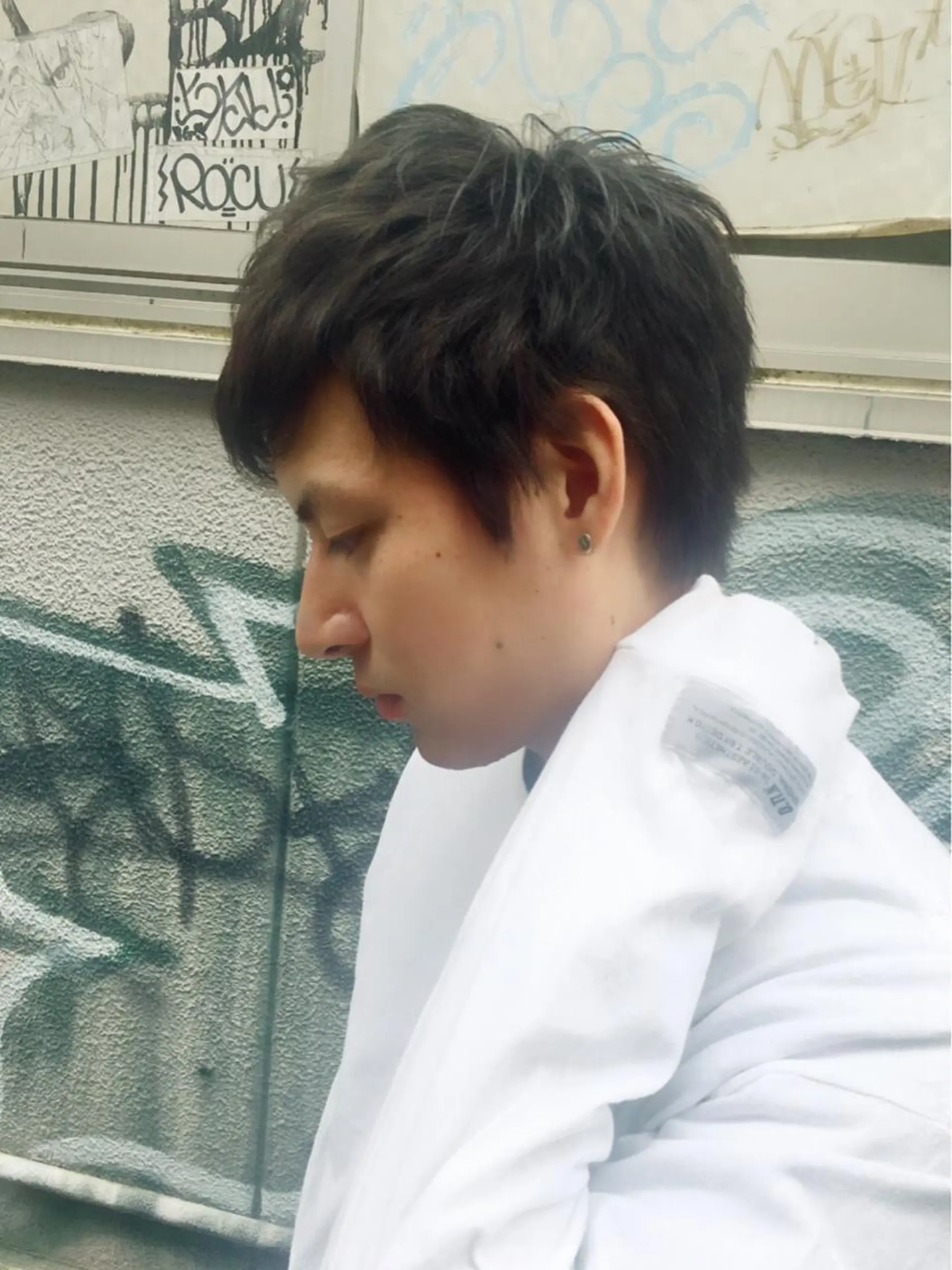 ショート メンズ ウルフカット／吉村 桃子のヘアスタイル