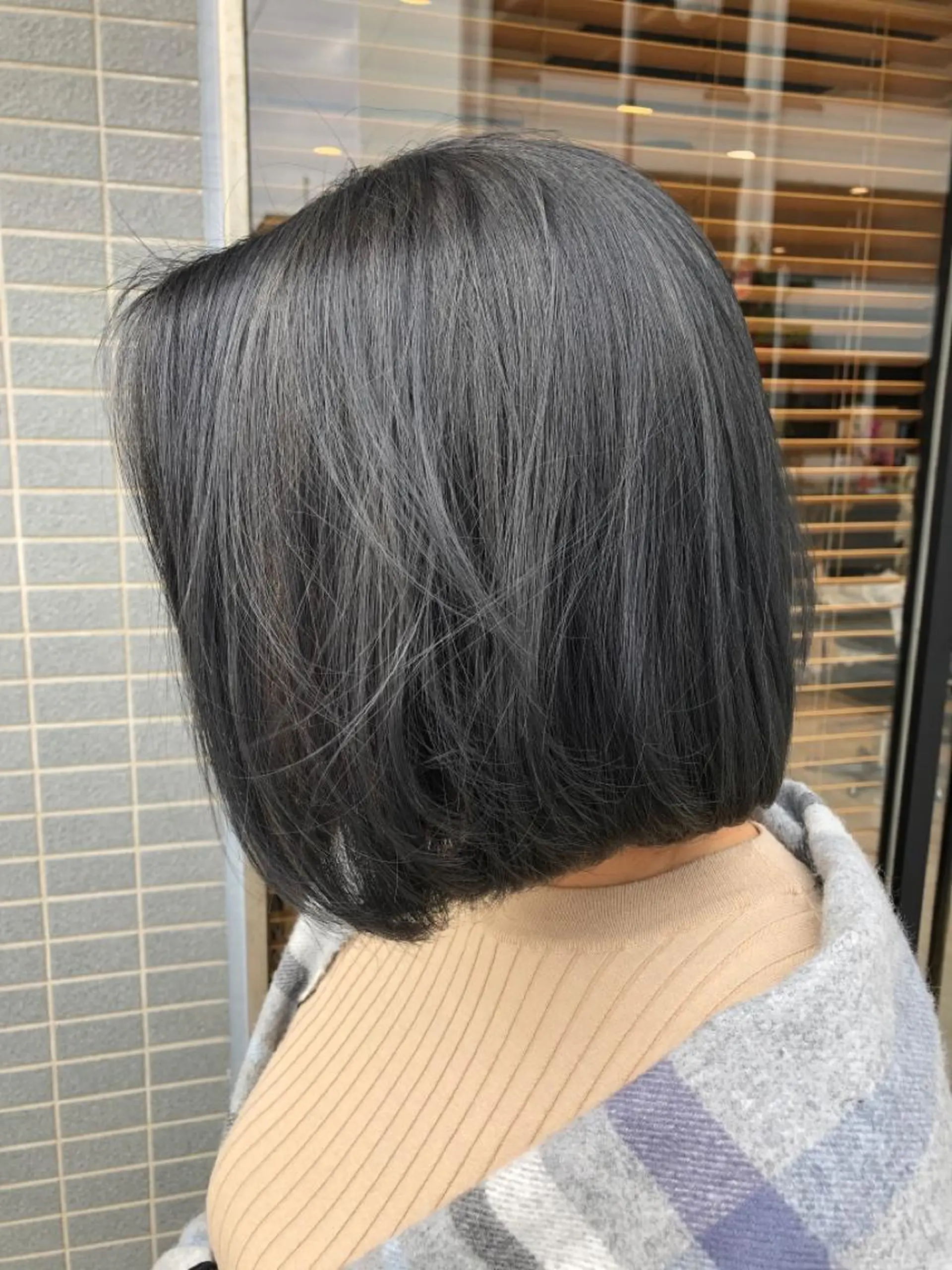 ショート カラー 似合わせ レイヤー須川のヘアスタイル
