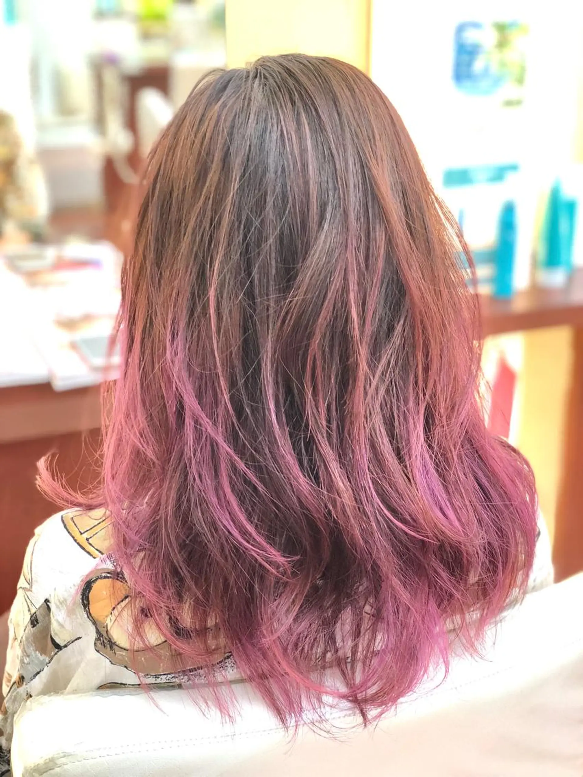 ミディアム カラー カット ヘアカラー トリートメント 【髮質改善特化】 lic吉祥寺のヘアスタイル