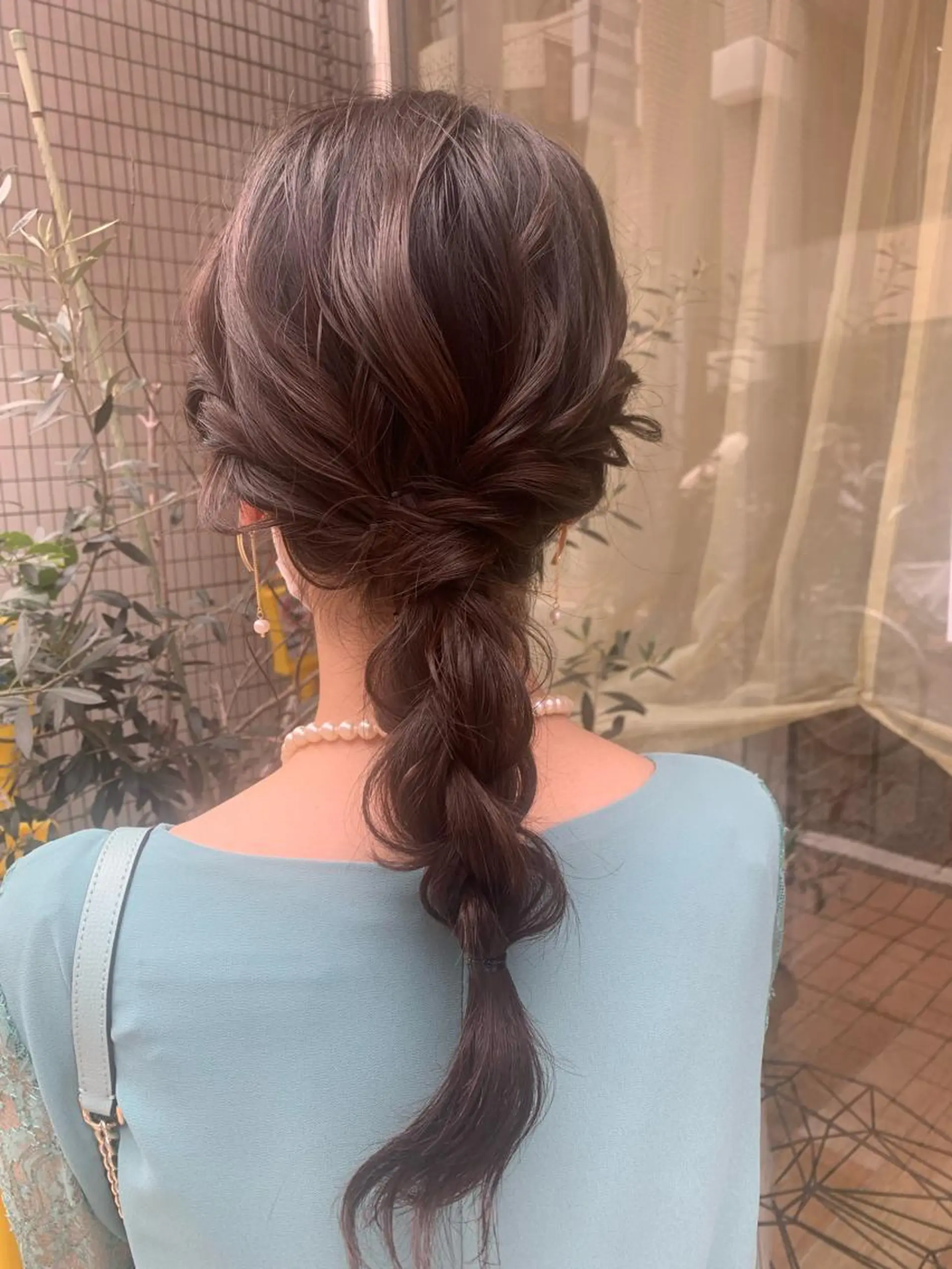 ヘアアレンジ ヘアセット 須藤 向日葵のヘアスタイル