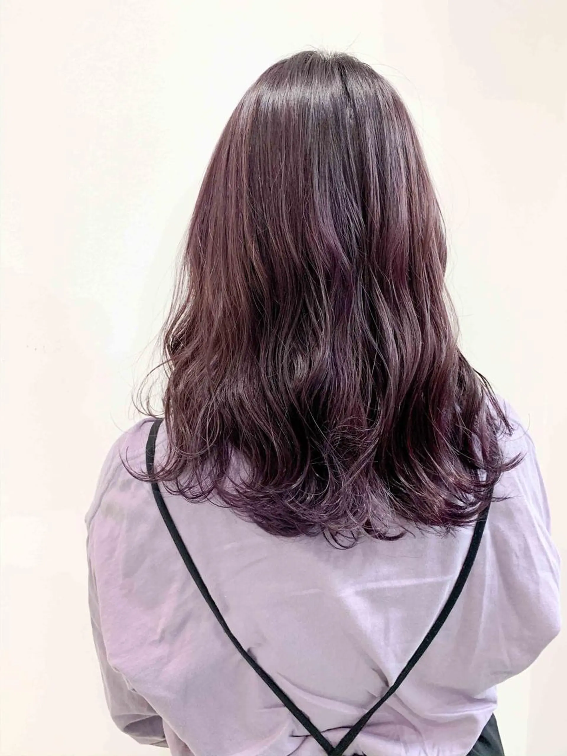 セミロング カラー 縮毛矯正/髪質改善 /韓国風　山川春輝のヘアスタイル