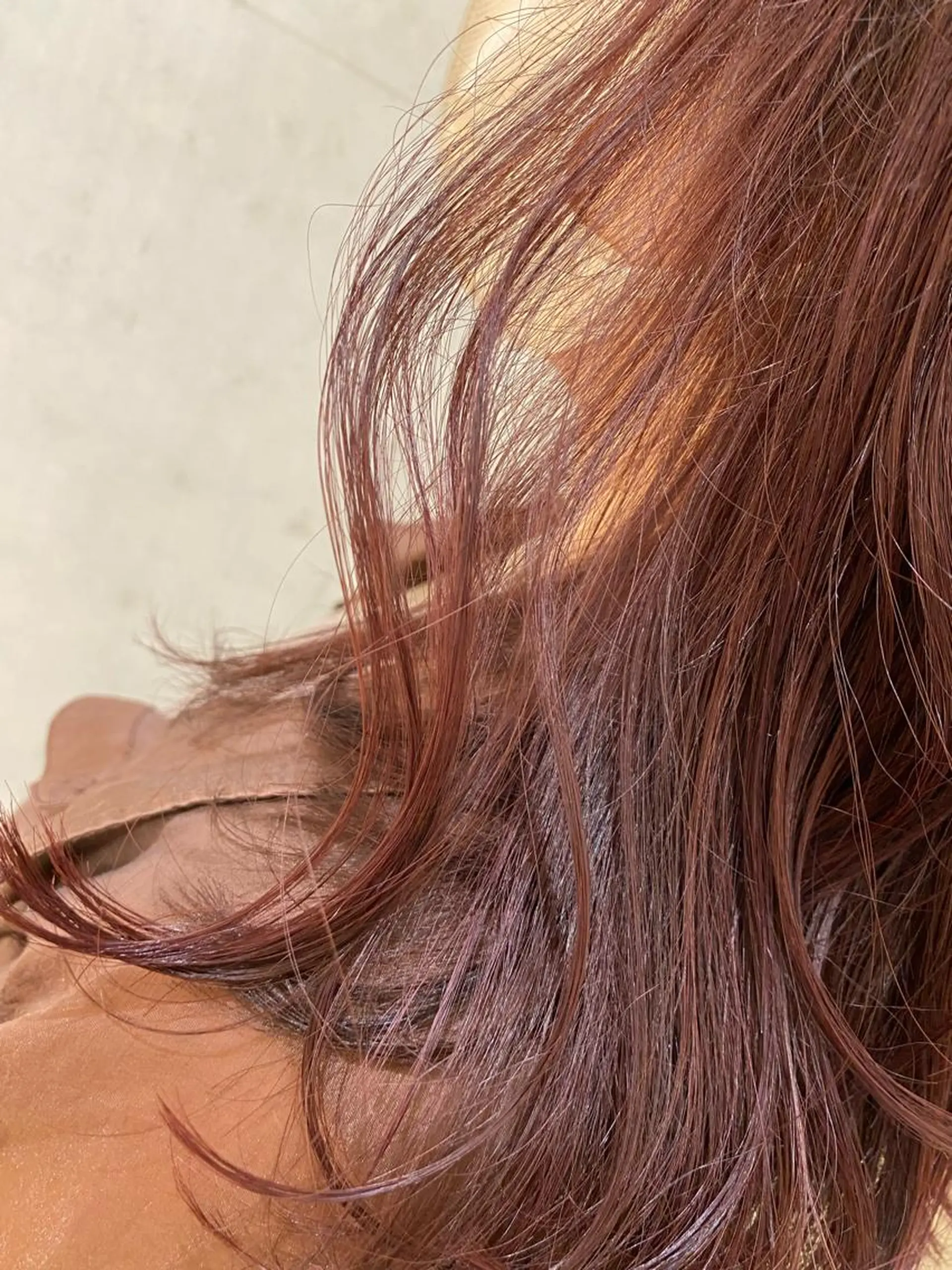 ミディアム カラー 樋渡 侑希のヘアスタイル