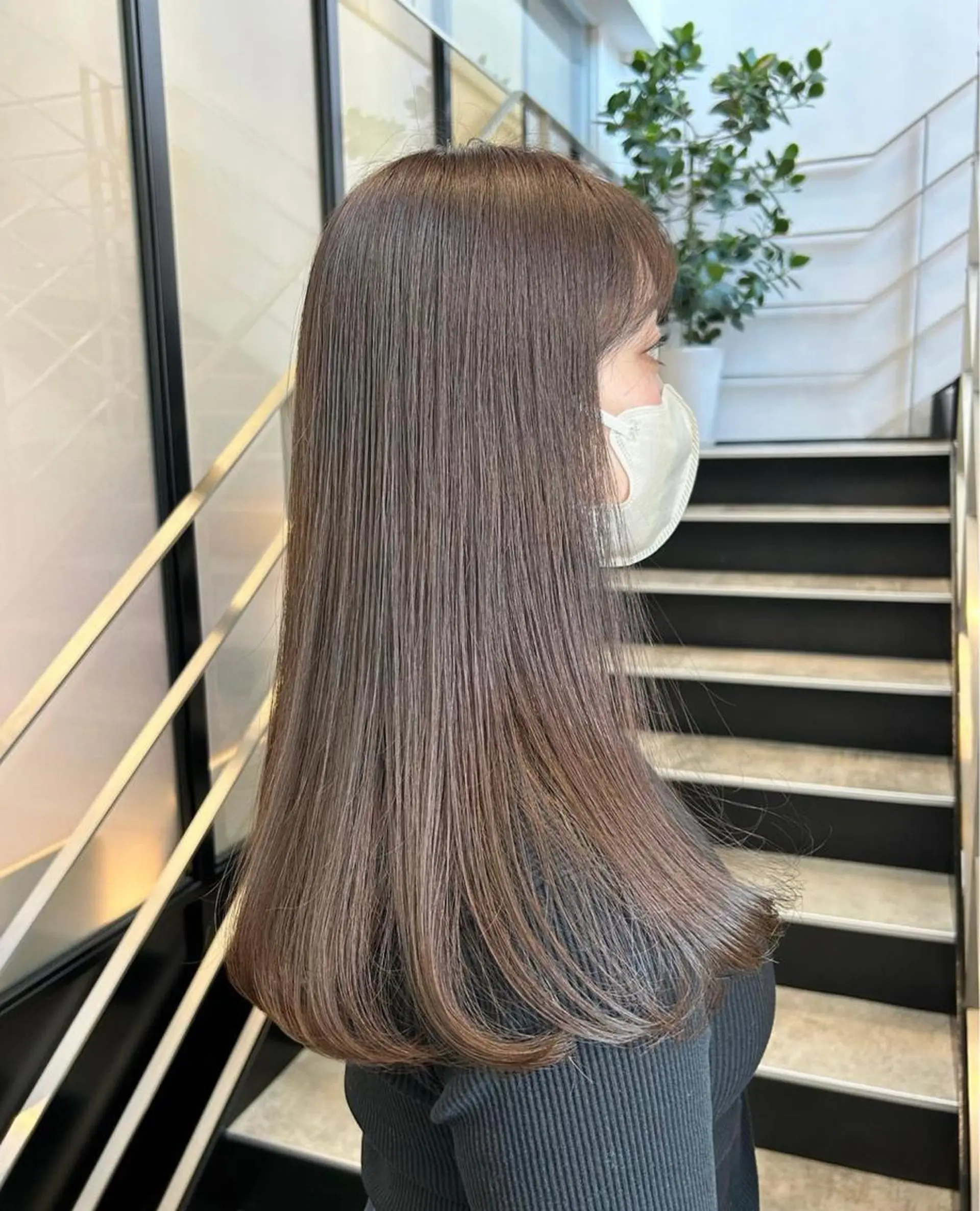 ロング カラー パーマ ヘアアレンジ メンズ キッズ メンズブリーチ ベージュカラー ブリーチ ブリーチなしカラー stylist 🌸 kana.のヘアスタイル