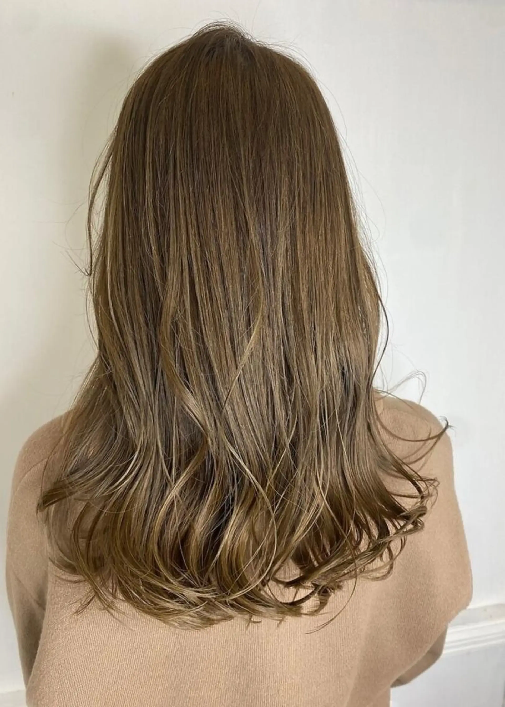 ロング カラー リルウヘアー 天王寺のヘアスタイル