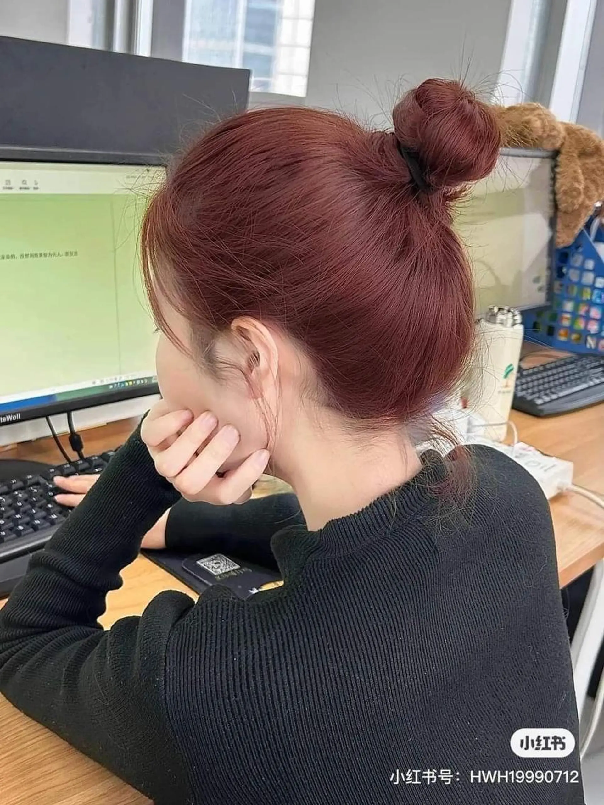 カラー うる艶ストレート♡透 明感カラー♡かずまるのヘアスタイル