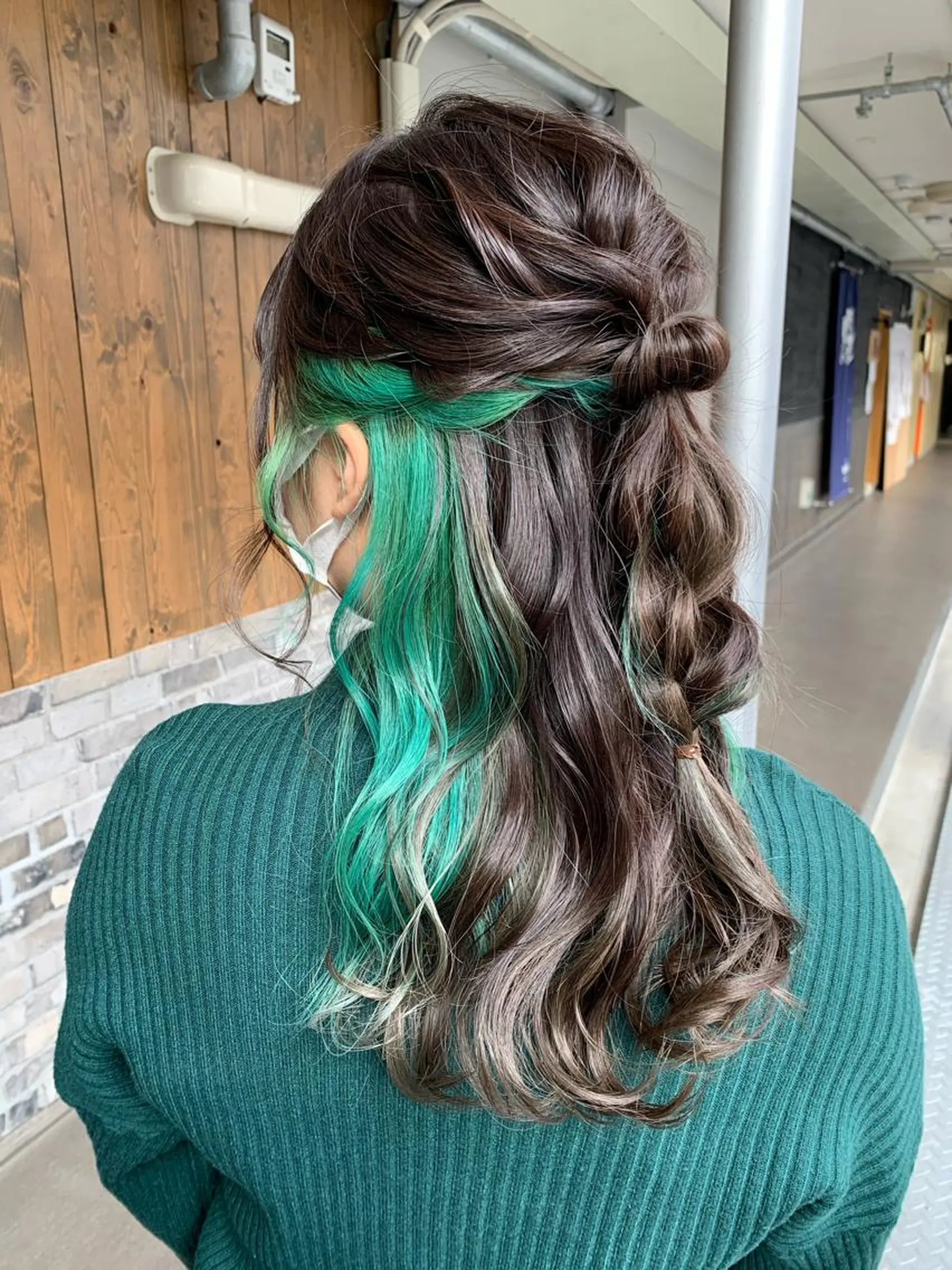 ヘアアレンジ ハーフアップ B E C H I C O〔べち子〕のヘアスタイル