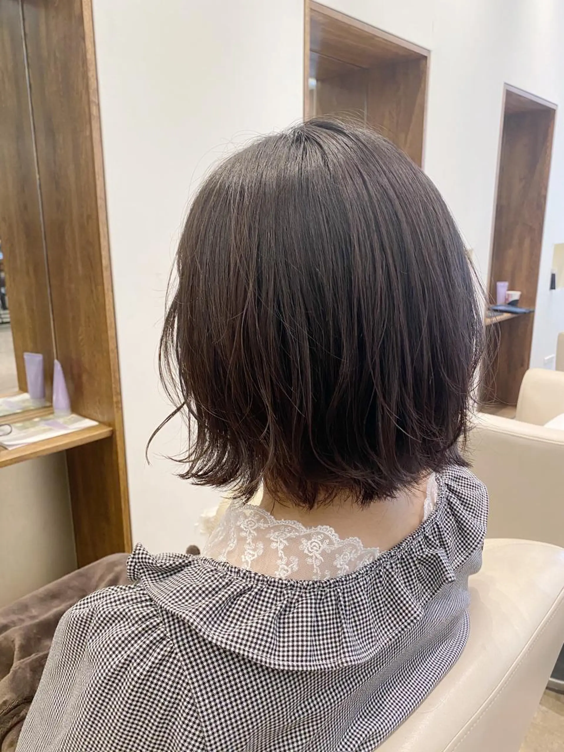 ショート ヘアカラー トリートメント 入江 允のヘアスタイル