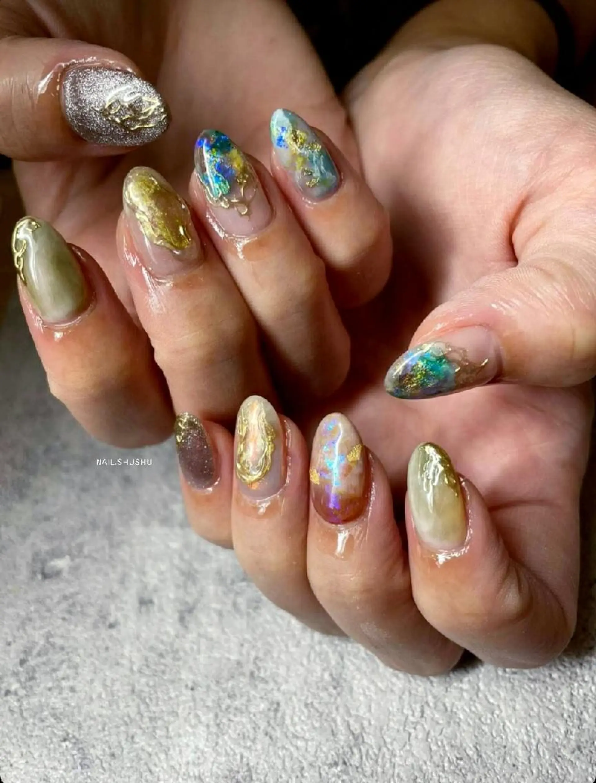 ネイル 持ち込み 3dパーツ/流行り 👧shushu❤️のネイルデザイン