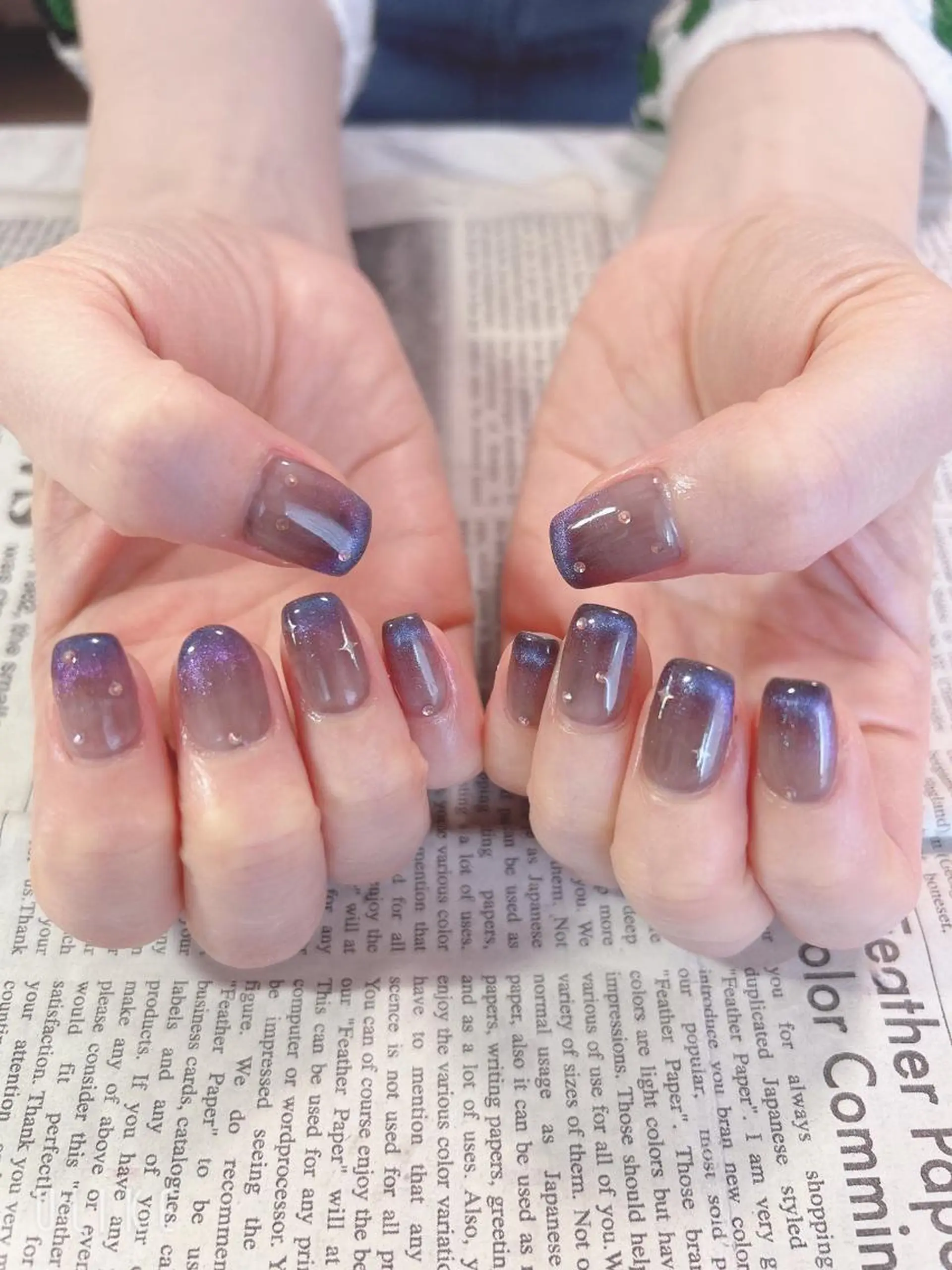 ネイル ハンドネイル ハンドケア 森山 舞のネイルデザイン