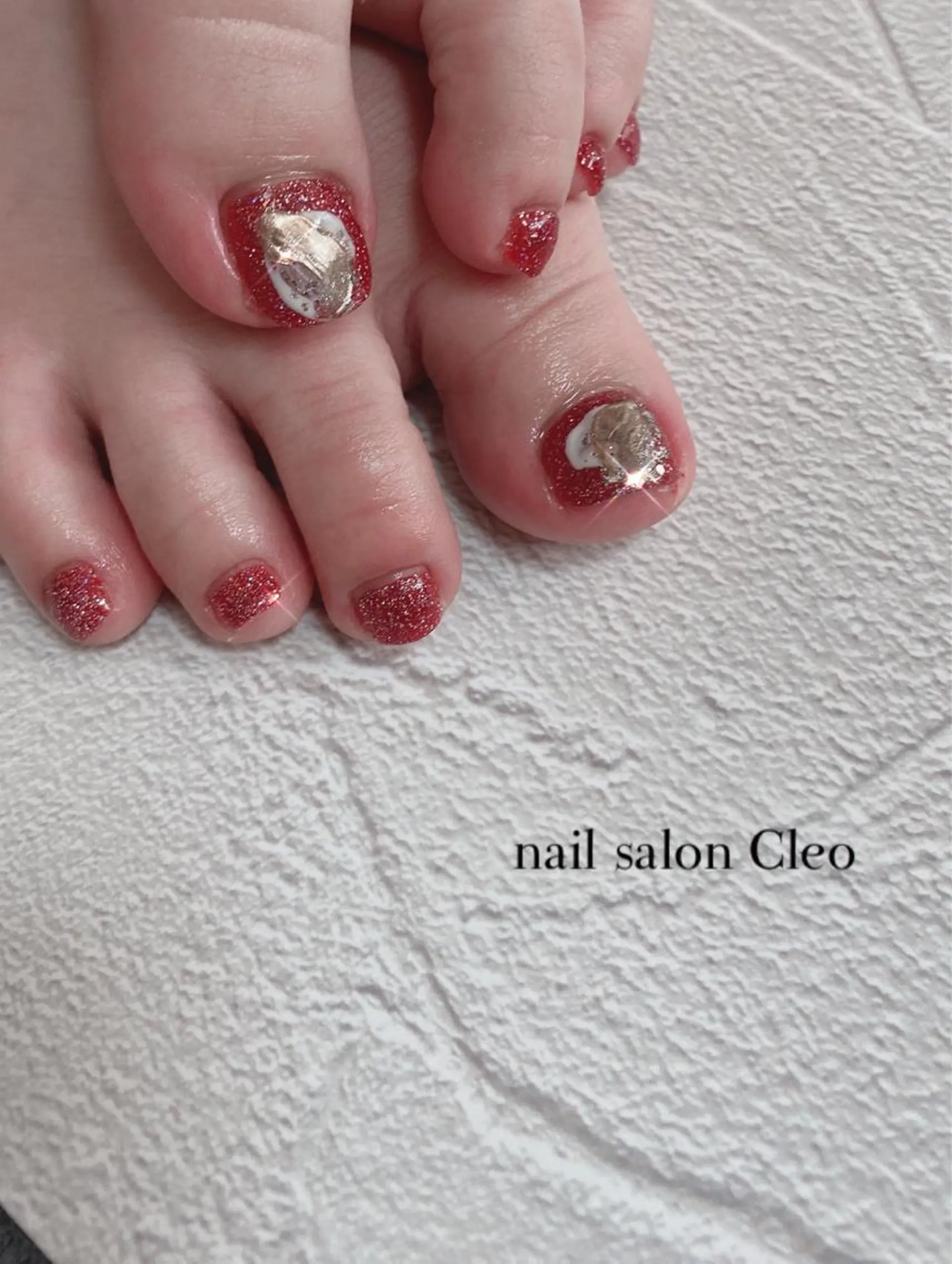 ネイル アートネイル フラッシュネイル ワンカラーネイル Cleo クレオのネイルデザイン