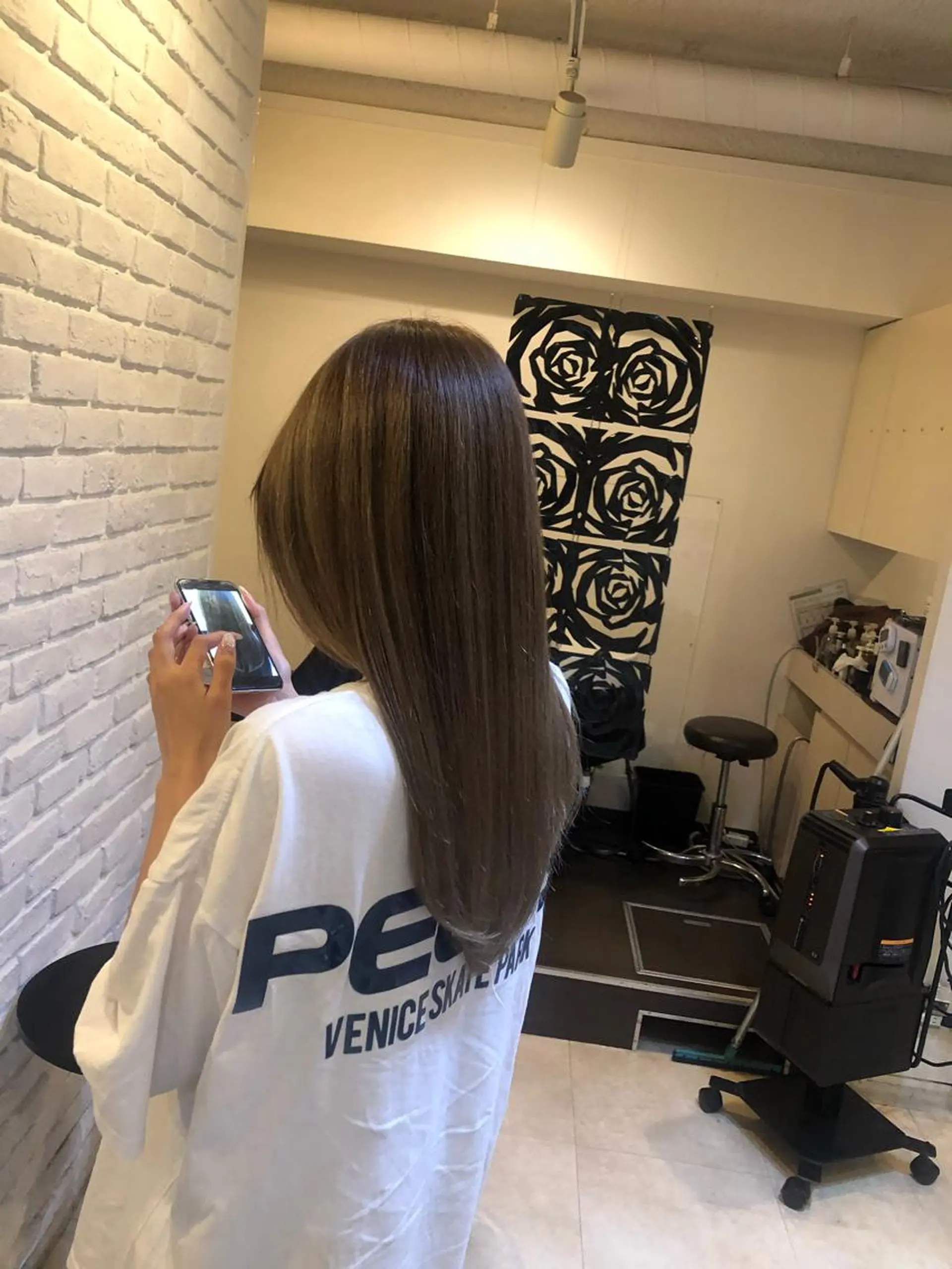 ロング ⚪️髪質改善 縮毛 店長 コウ⚪️のヘアスタイル