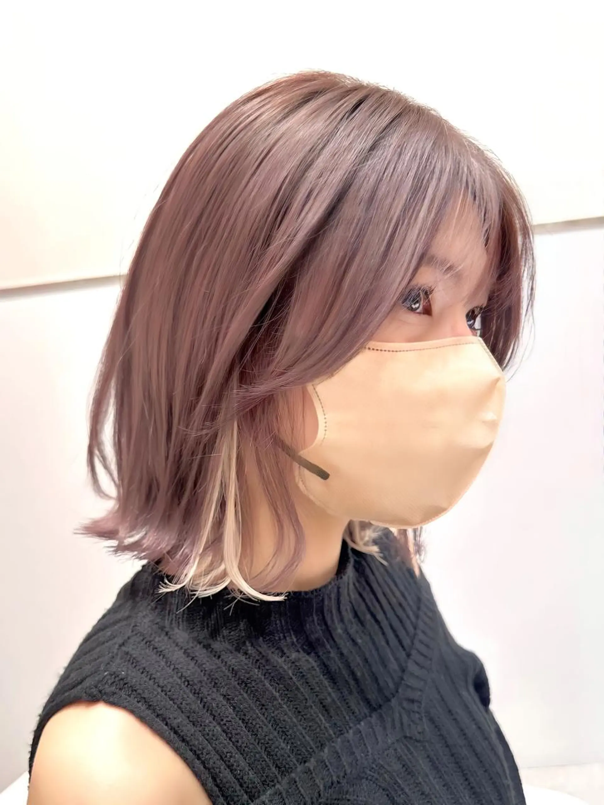 ミディアム カラー パーマ ヘアアレンジ レイヤーカット/ボブ /縮毛矯正✨大輝のヘアスタイル