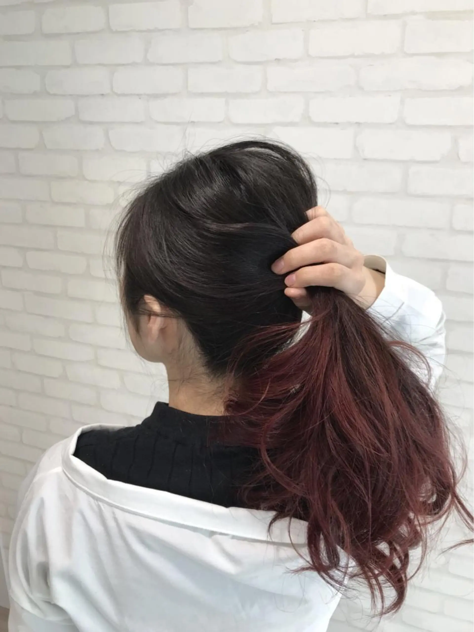 セミロング ヘアカラー RecheRche 池袋のヘアスタイル