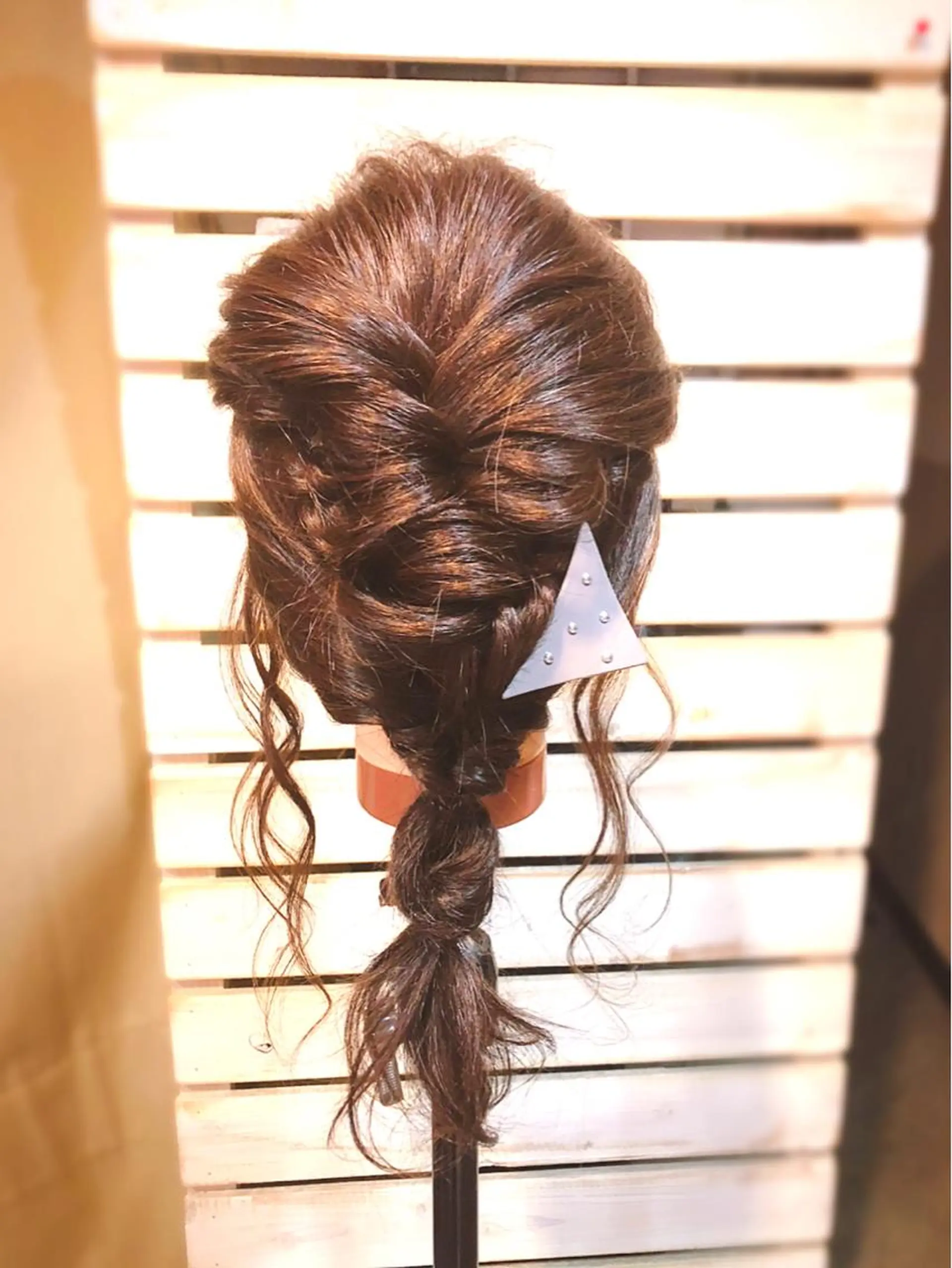 ロング ヘアアレンジ Chardon✂️ 平田佳奈子💄のヘアスタイル