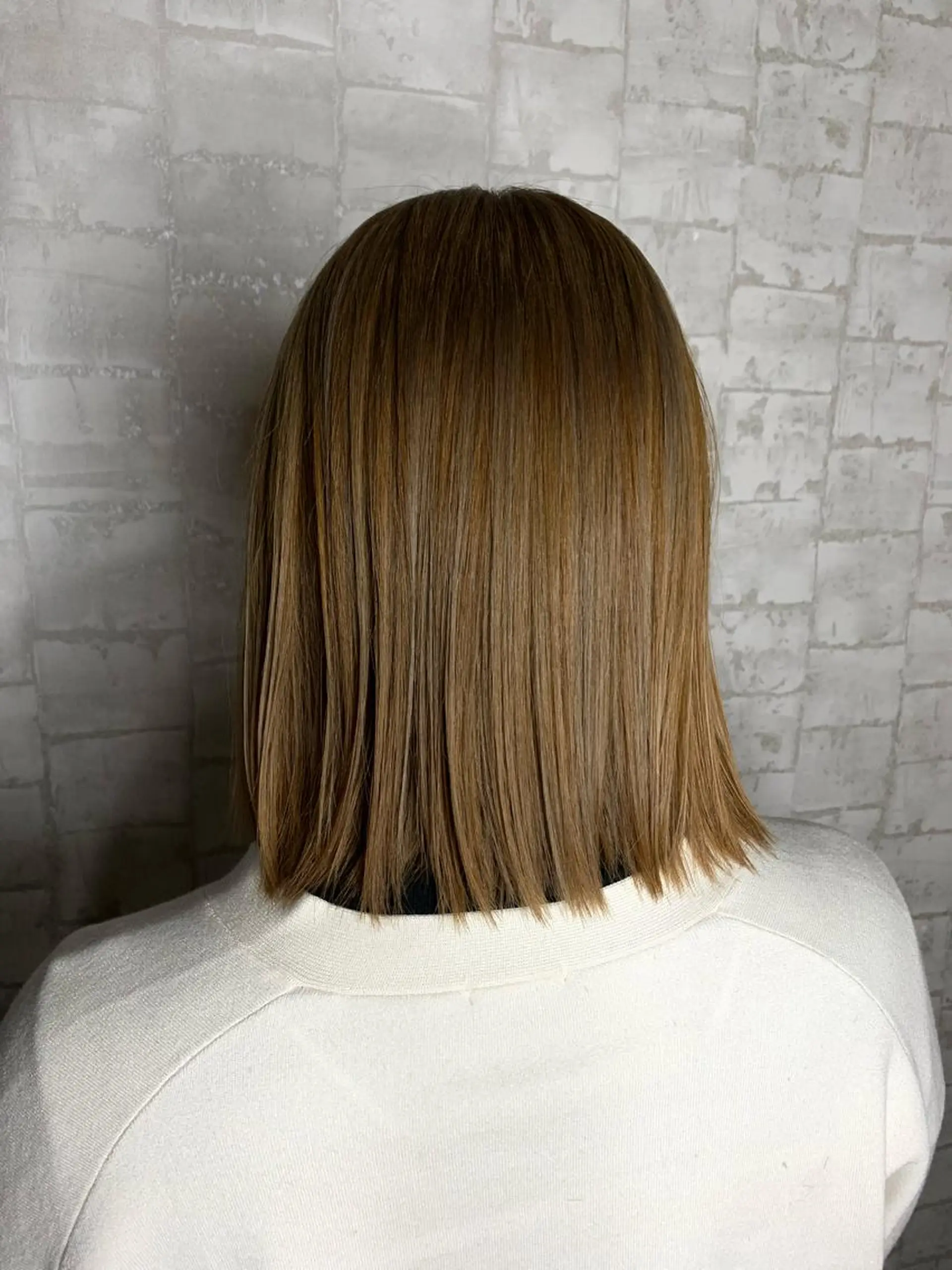 ミディアム カラー 船津武俊 フナツタケトシのヘアスタイル