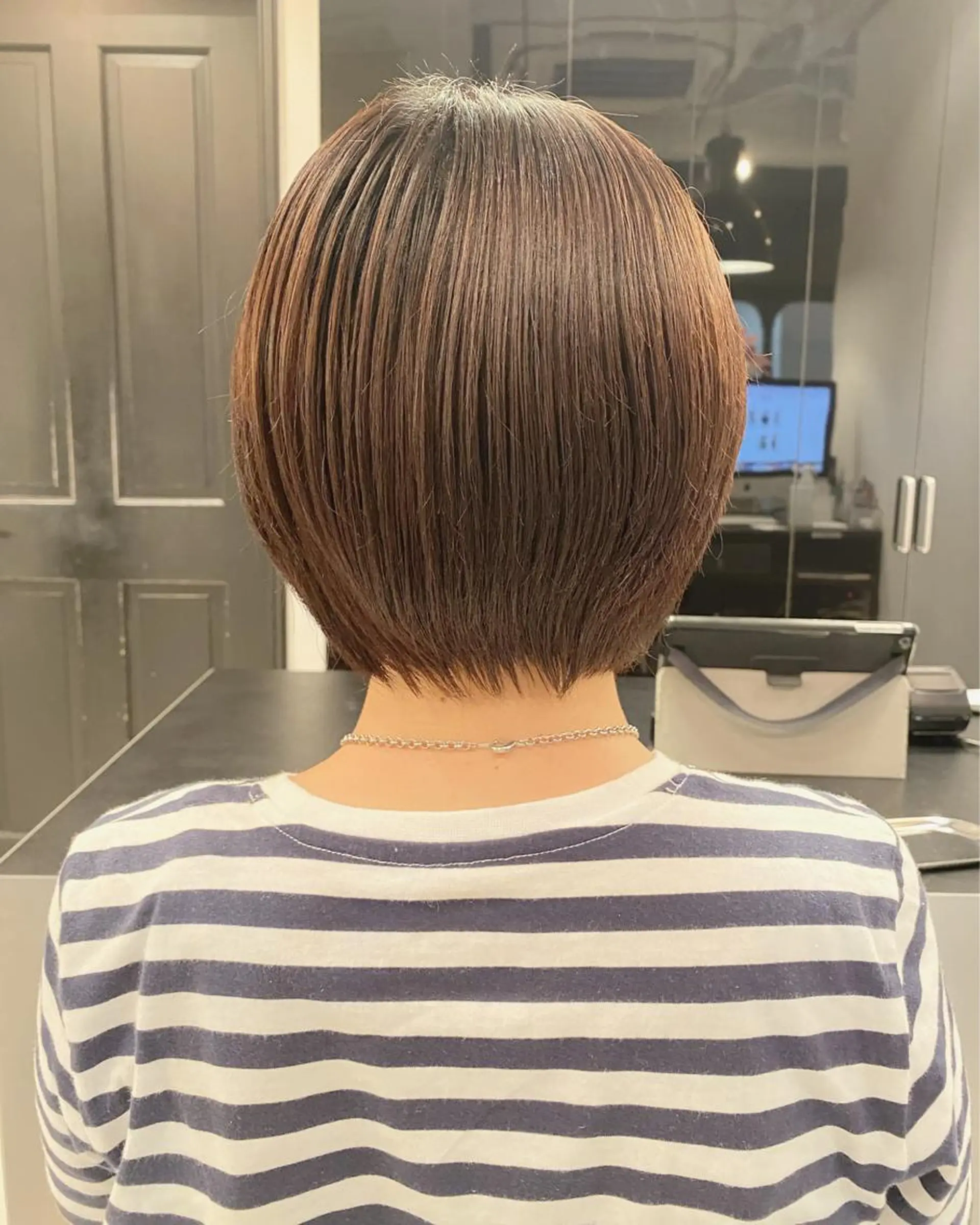 ショート riria/ボブ /透明感カラー🎀のヘアスタイル